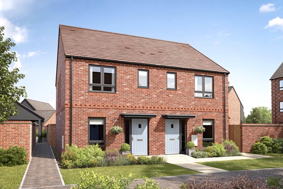2 bedroom semi-detached