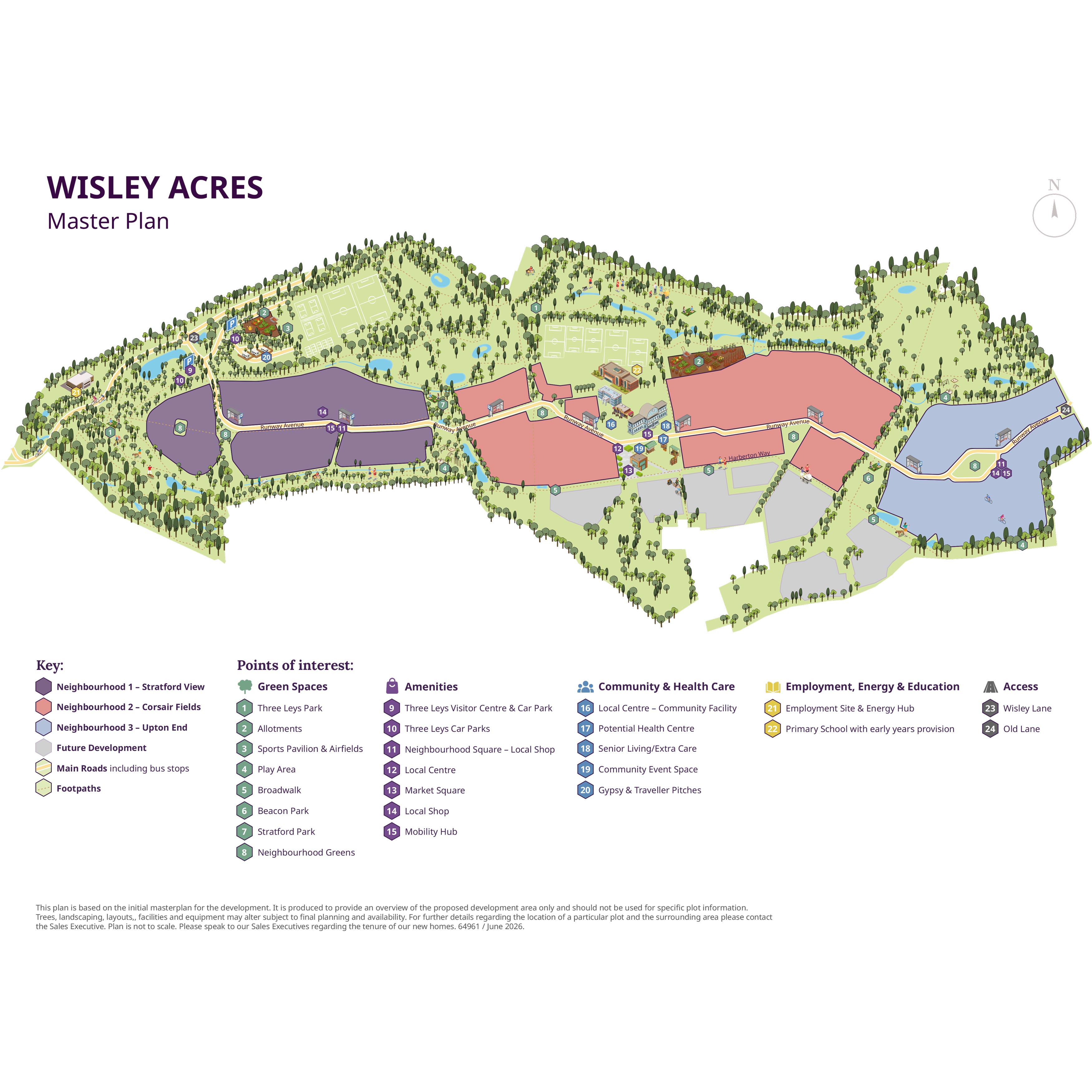Wisley Acres Masterplan