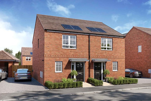 2 bedroom semi-detached