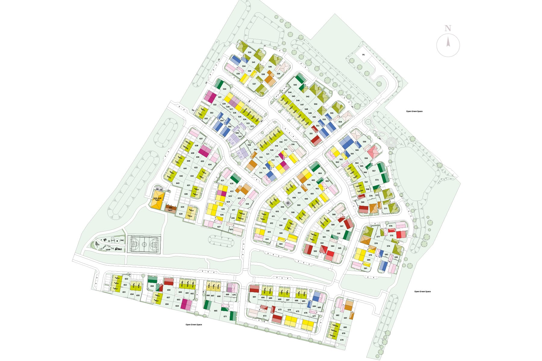 site plan, phase 2