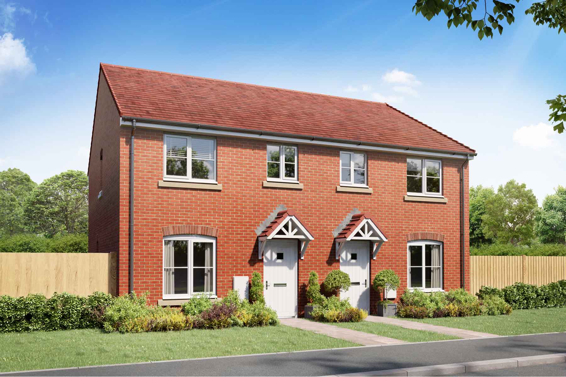 Artist's impression of a typical Gosford home