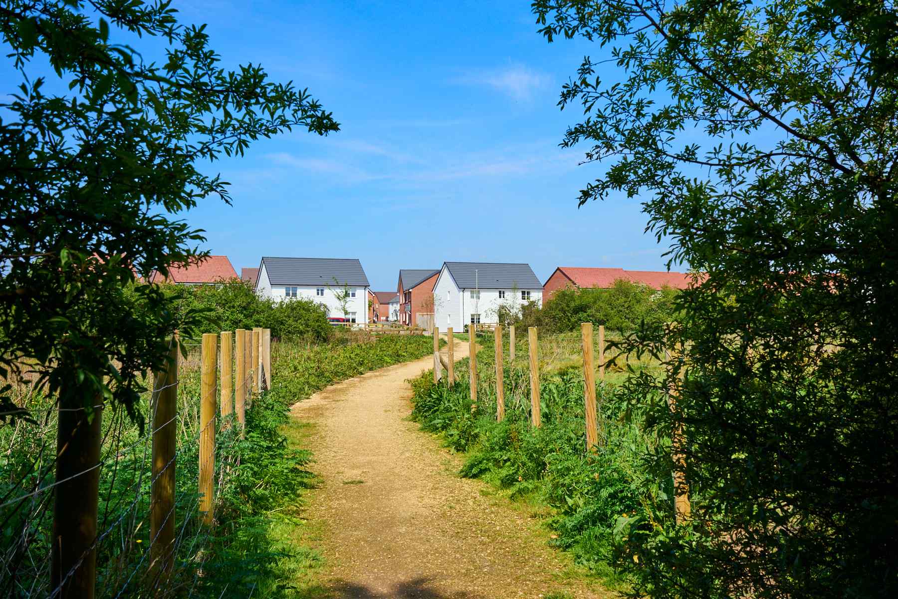 Explore your surroundings with walks through the development