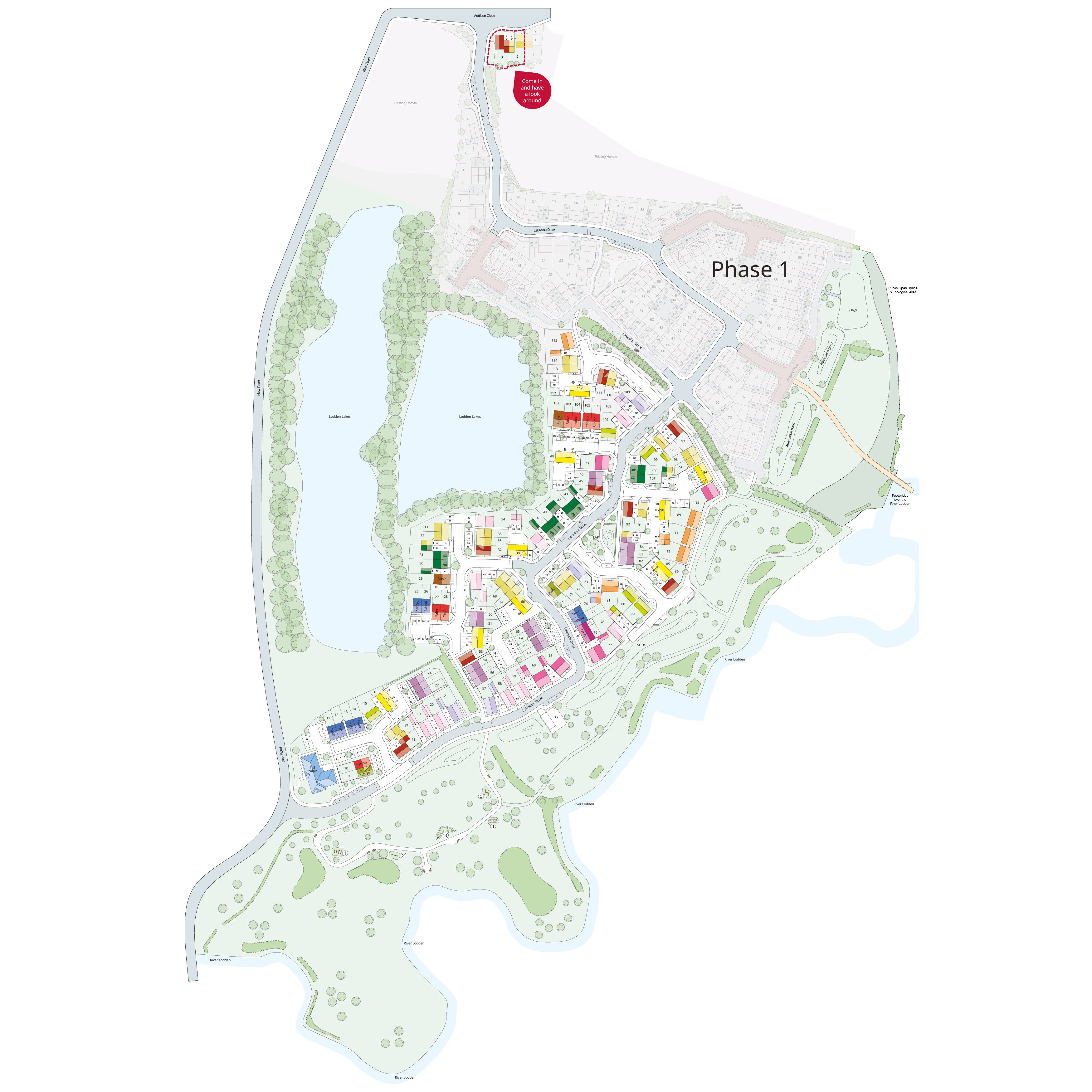 Gillingham Lakes Phase 2 Siteplan