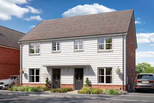 2 bedroom end terrace