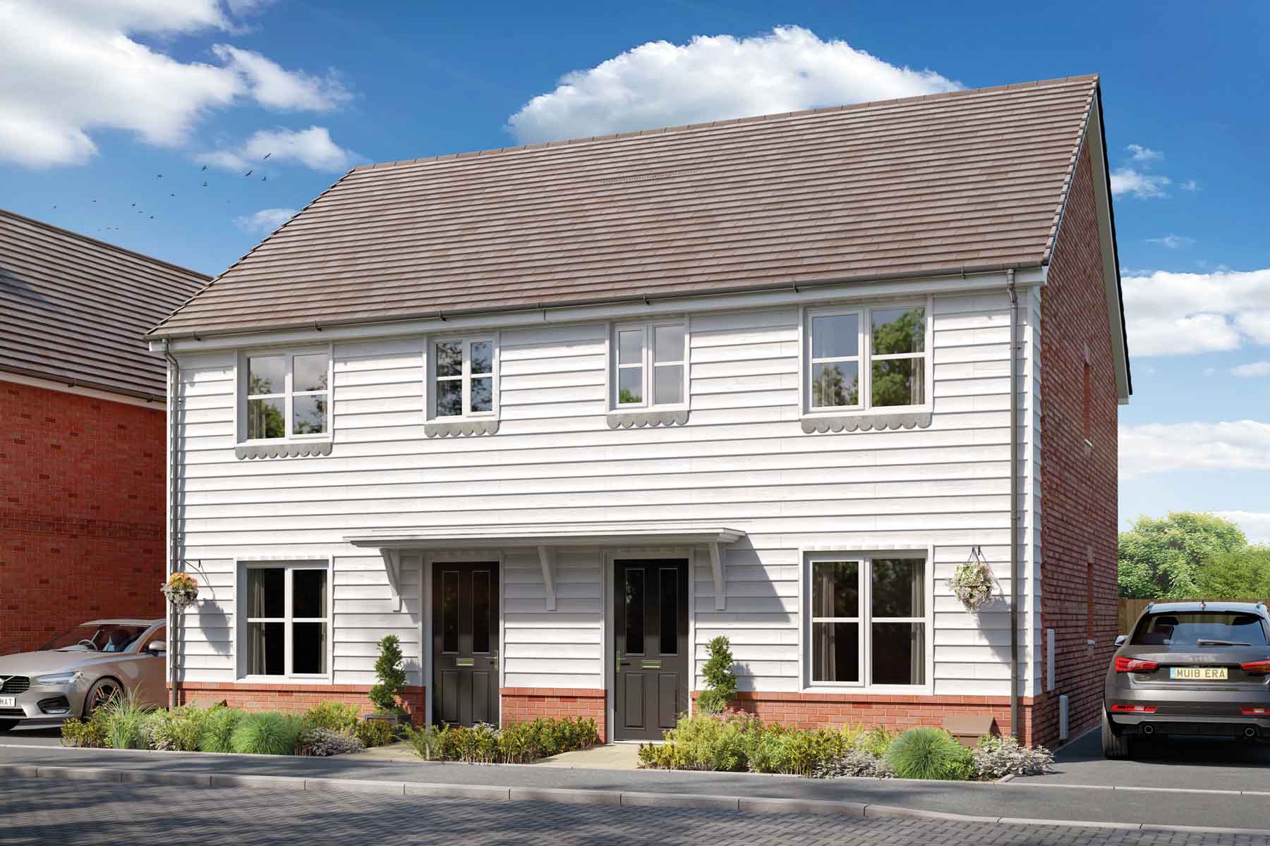 Artist's impression of a typical Beauford home