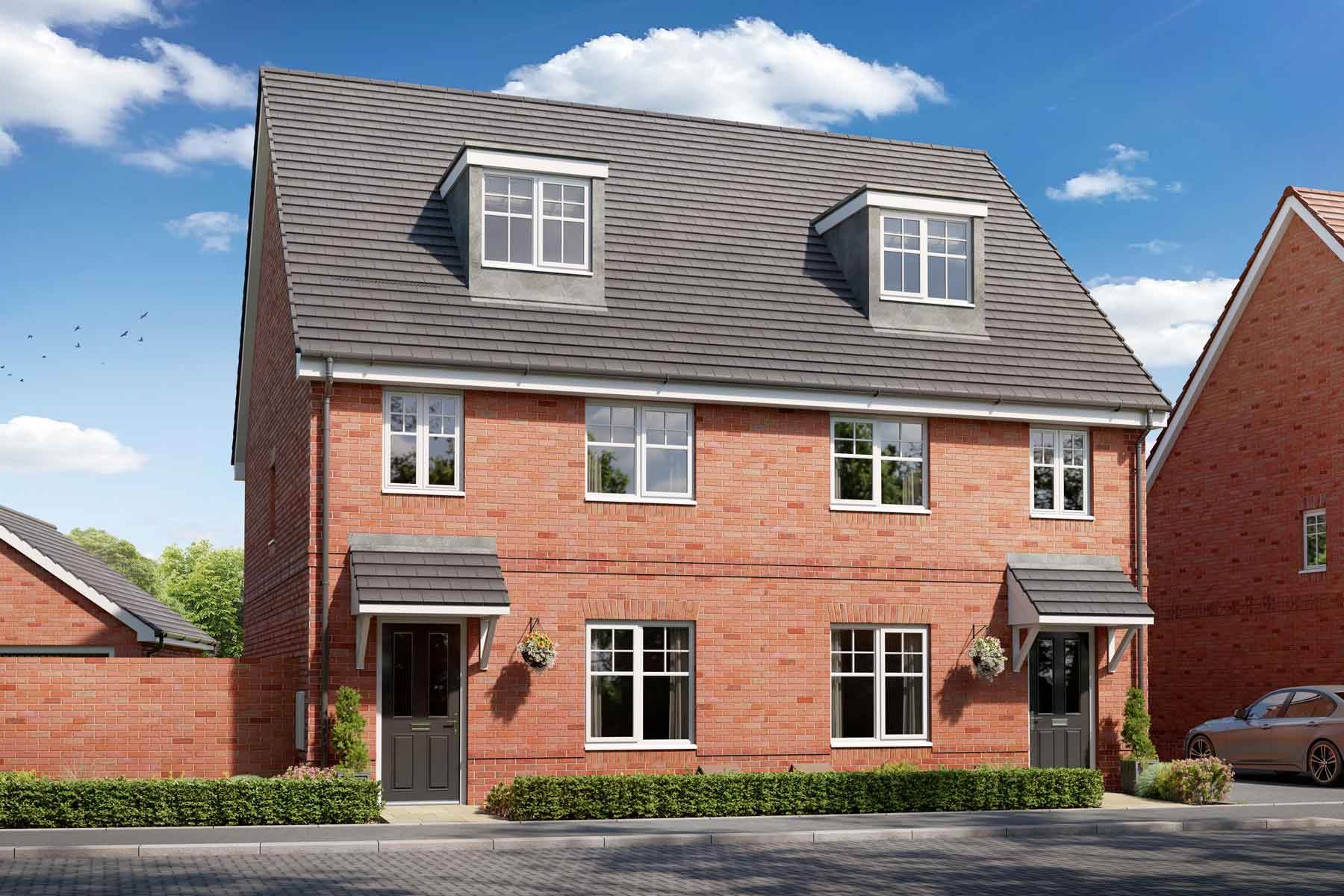 Artist's impression of a typical Colton home