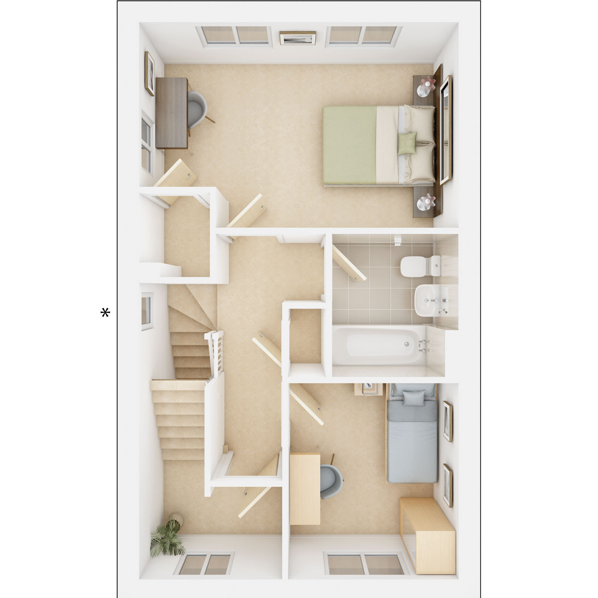 The Colton First Floor