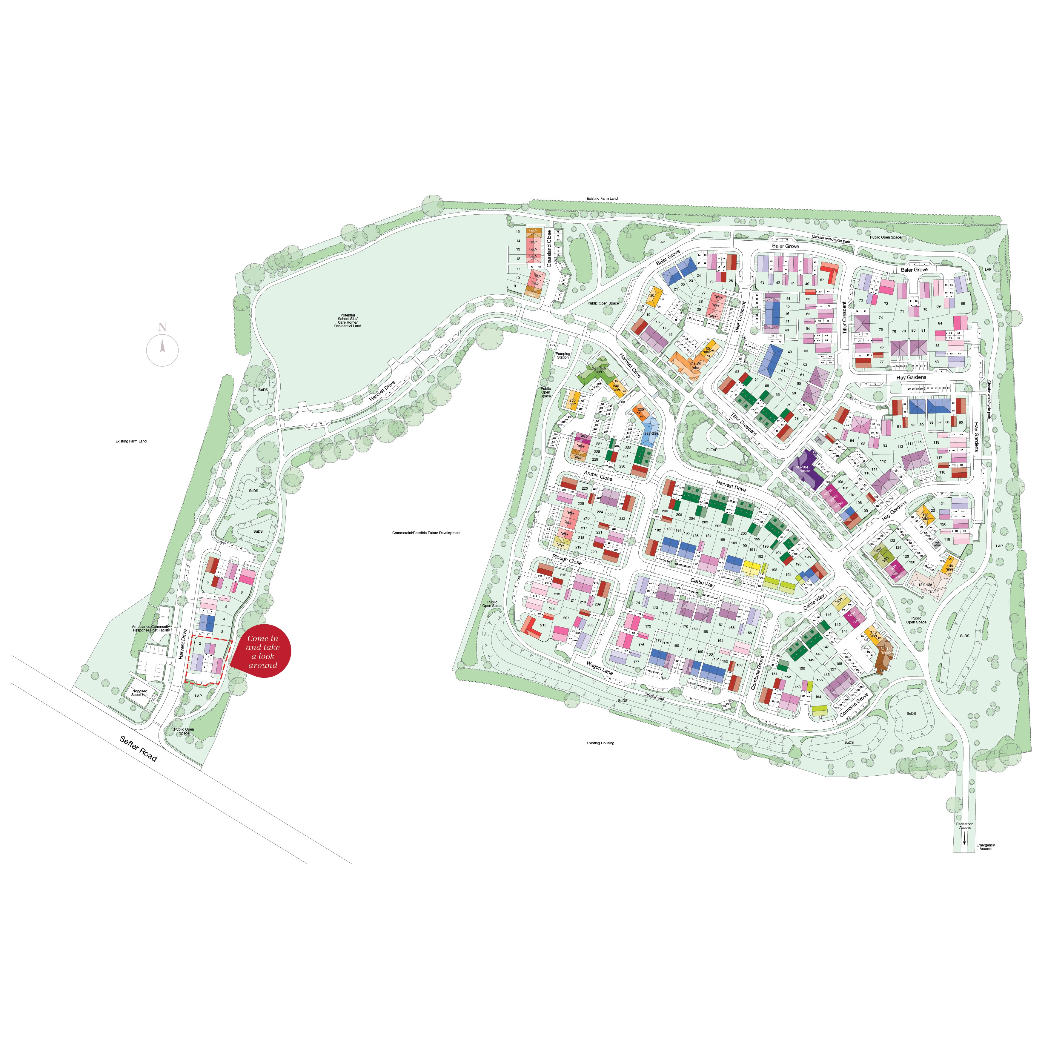 Updated site plan Oct 2026