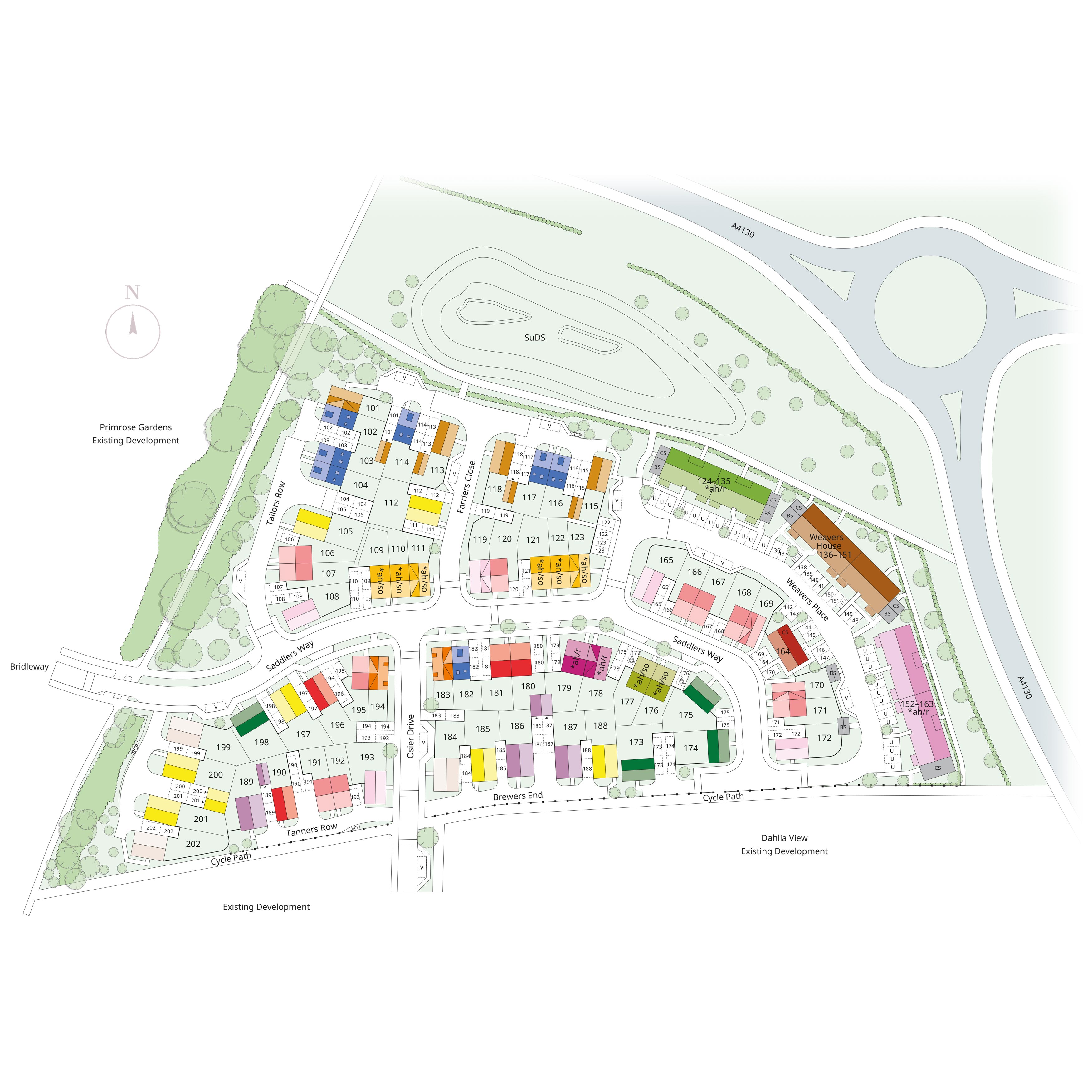 Jasmine Fields site plan