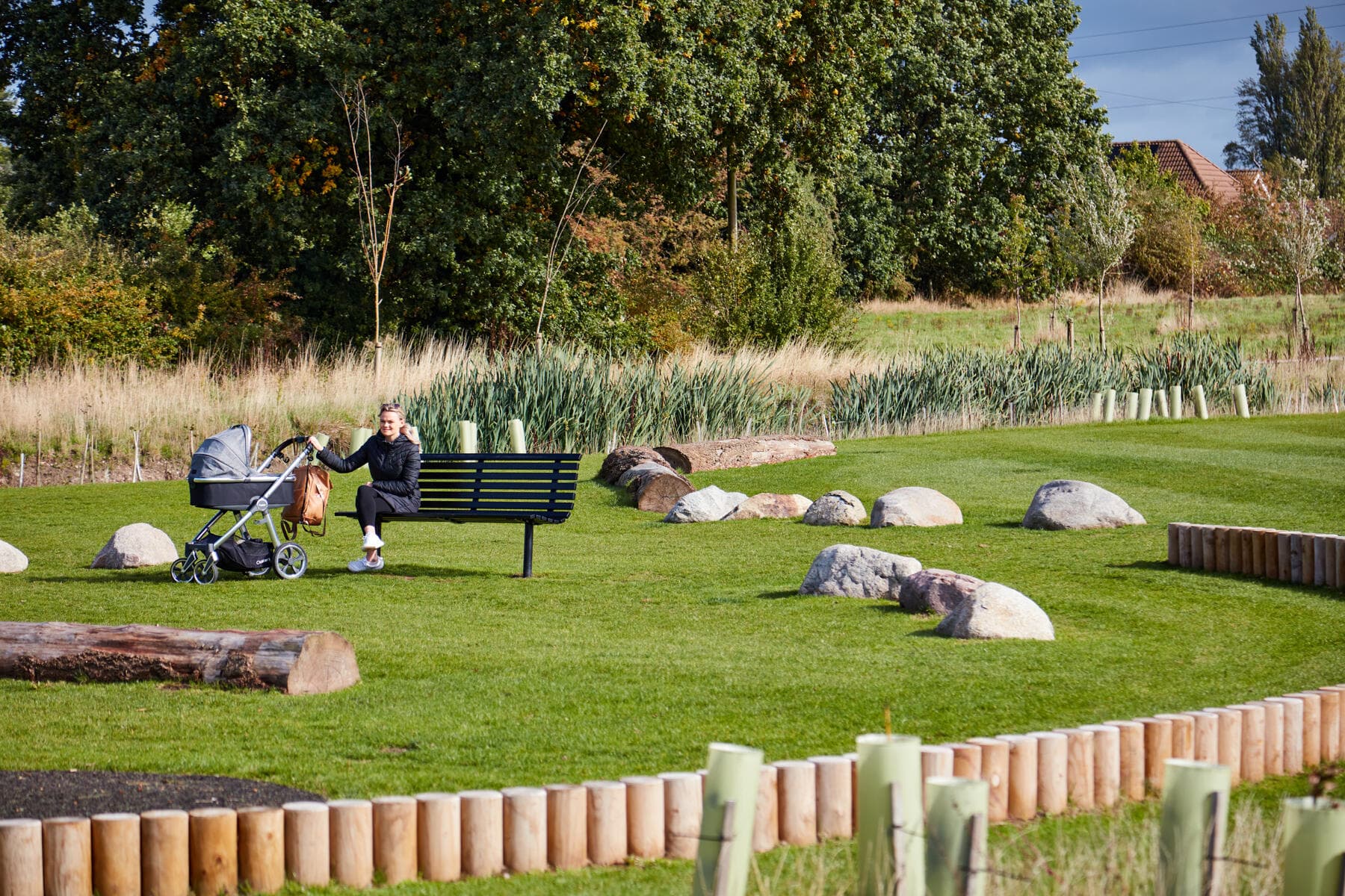 We'll be creating new public open spaces and play areas for residents to enjoy