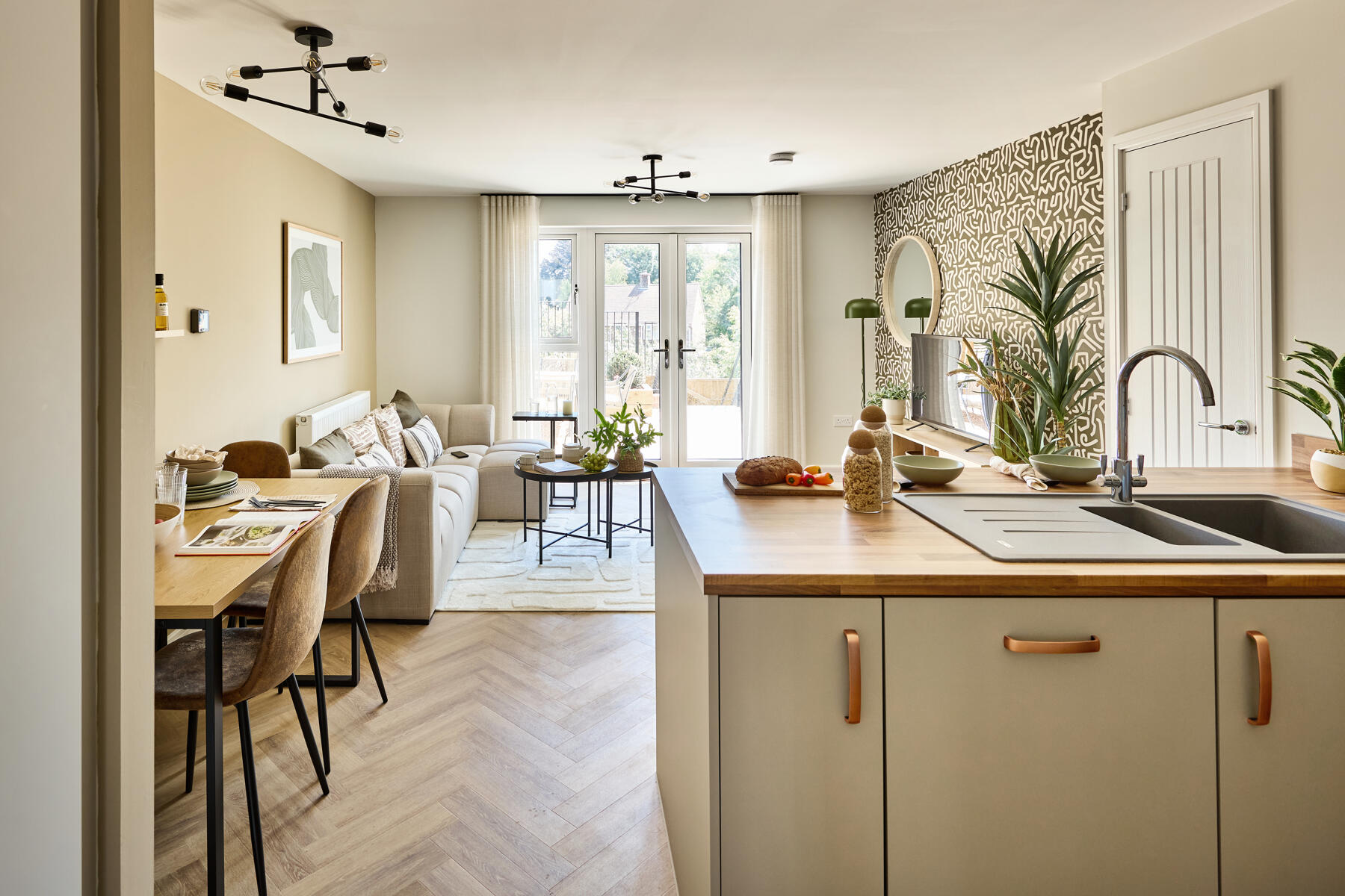 Kitchen living room