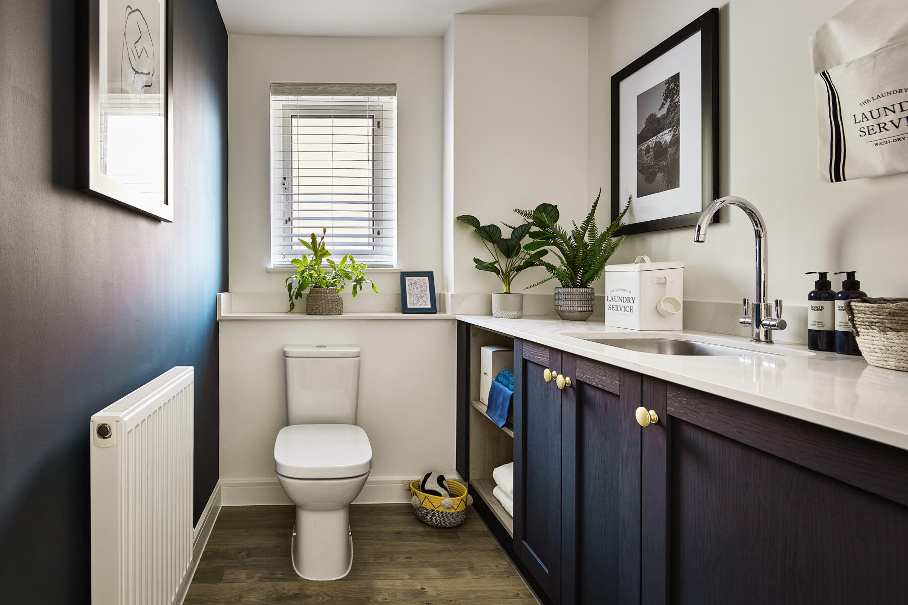 Downstairs Utility Cloakroom