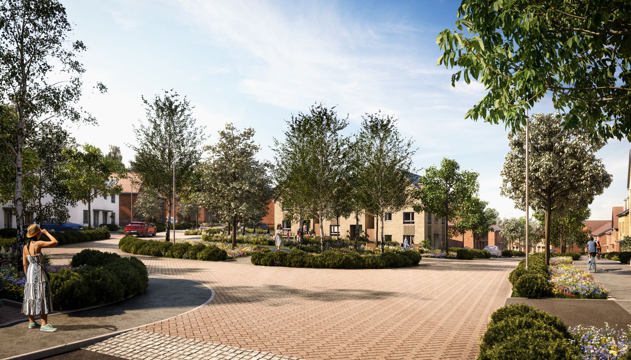 Illustrative perspective of what Gomm Valley could look like