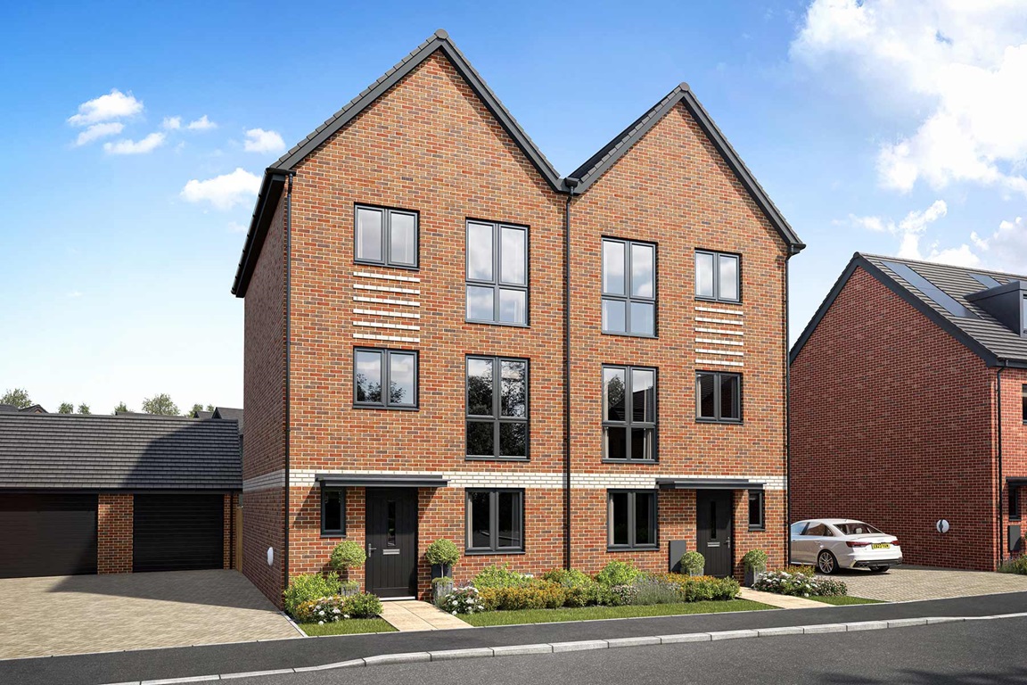 Artist impression of The Finchbury at Arborfield Heights