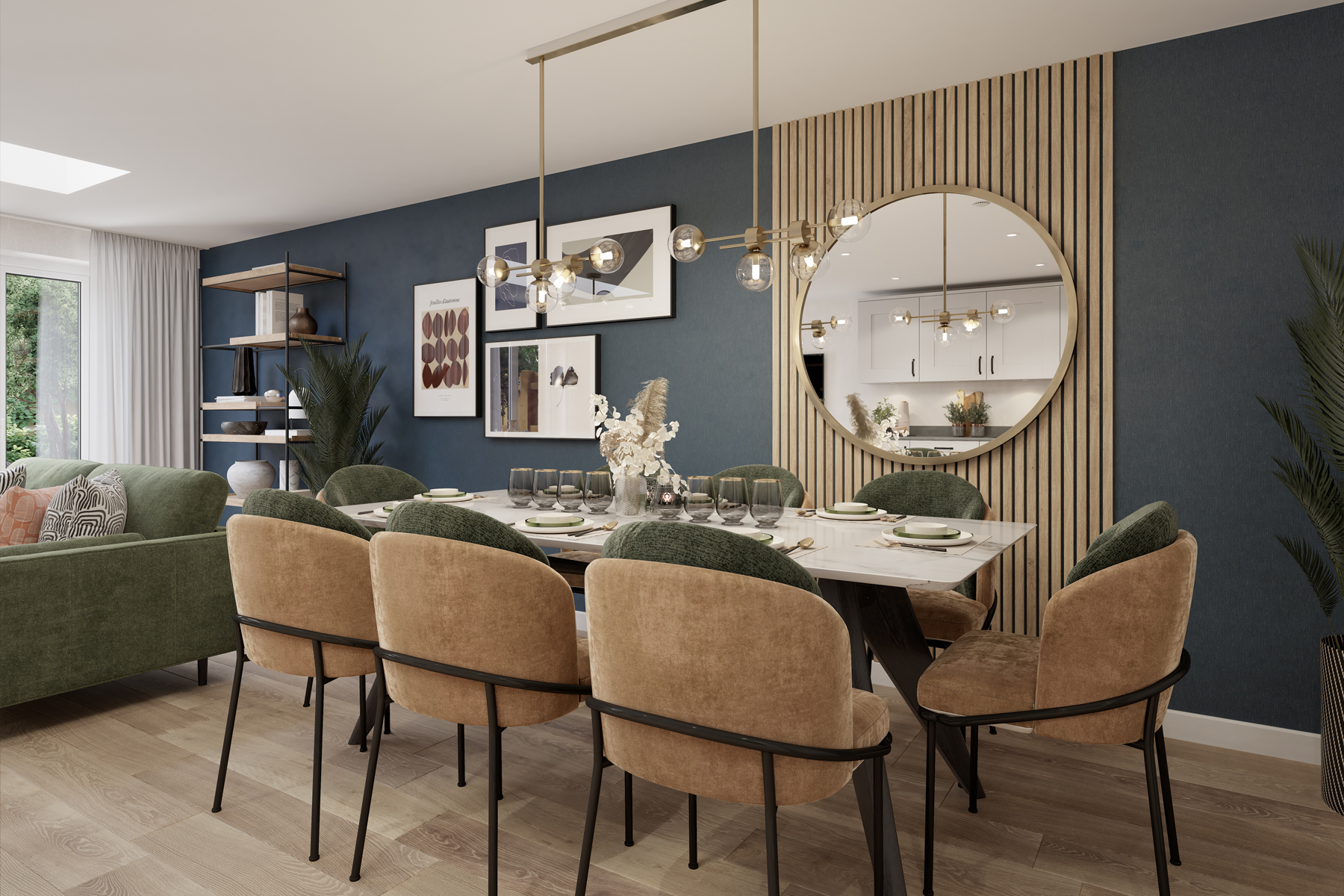 The Ascot - Family Kitchen Dining area 