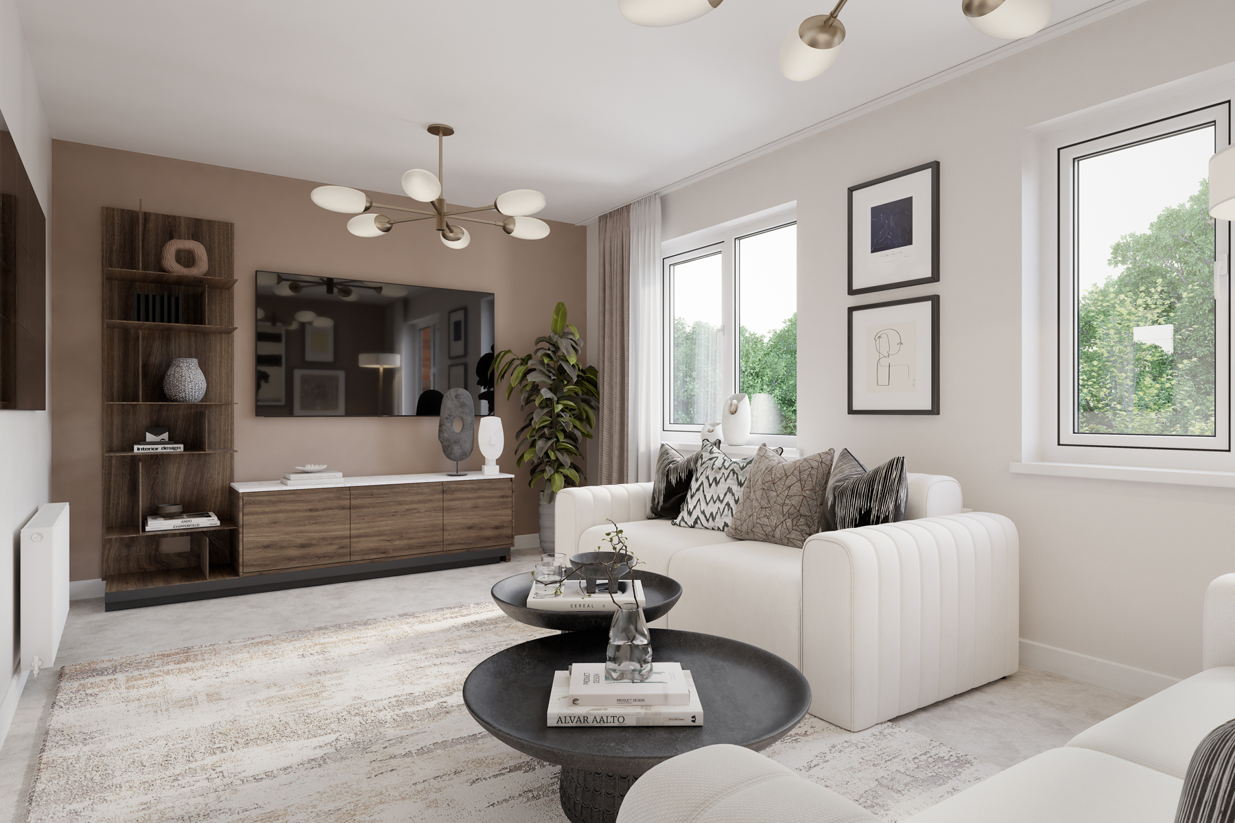 The Ascot - 1st Floor Living room 