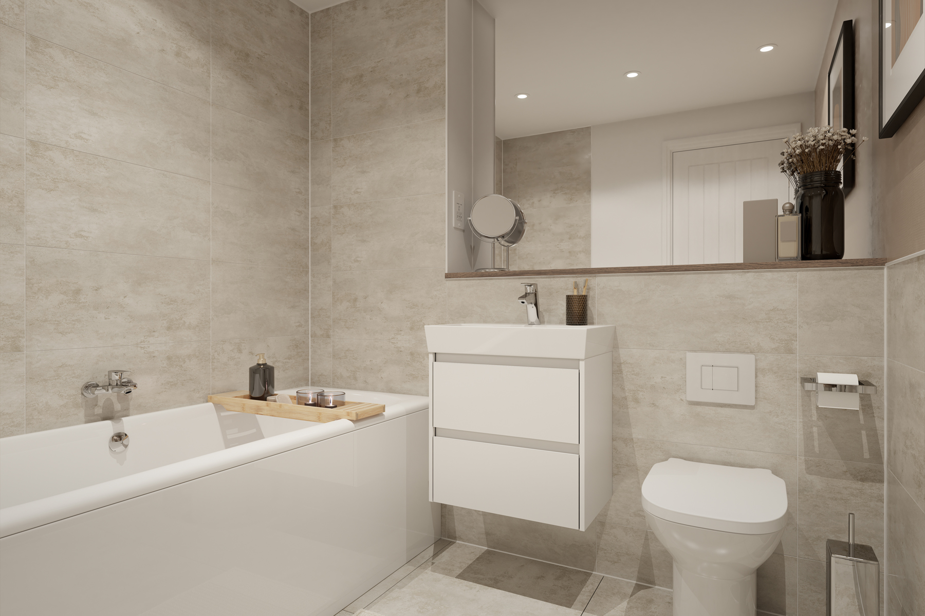 The Ascot - main bathroom