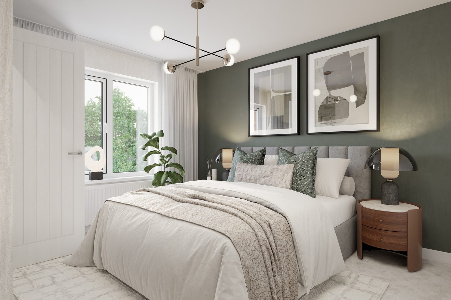 The Ascot - Main Bed 