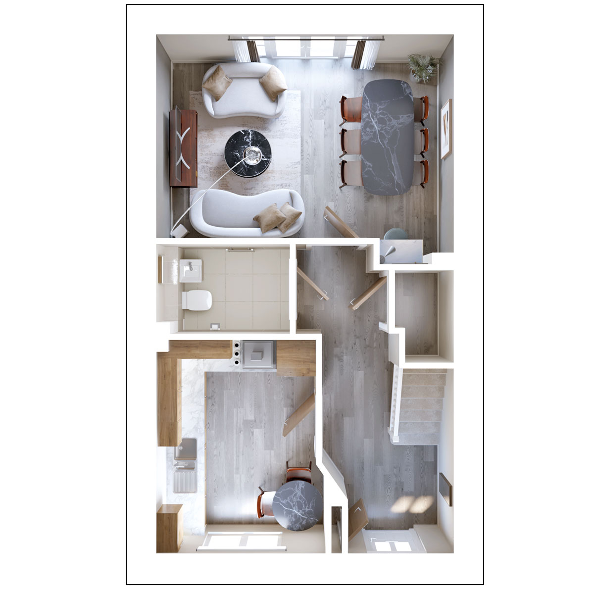 The Colton - Ground Floor 