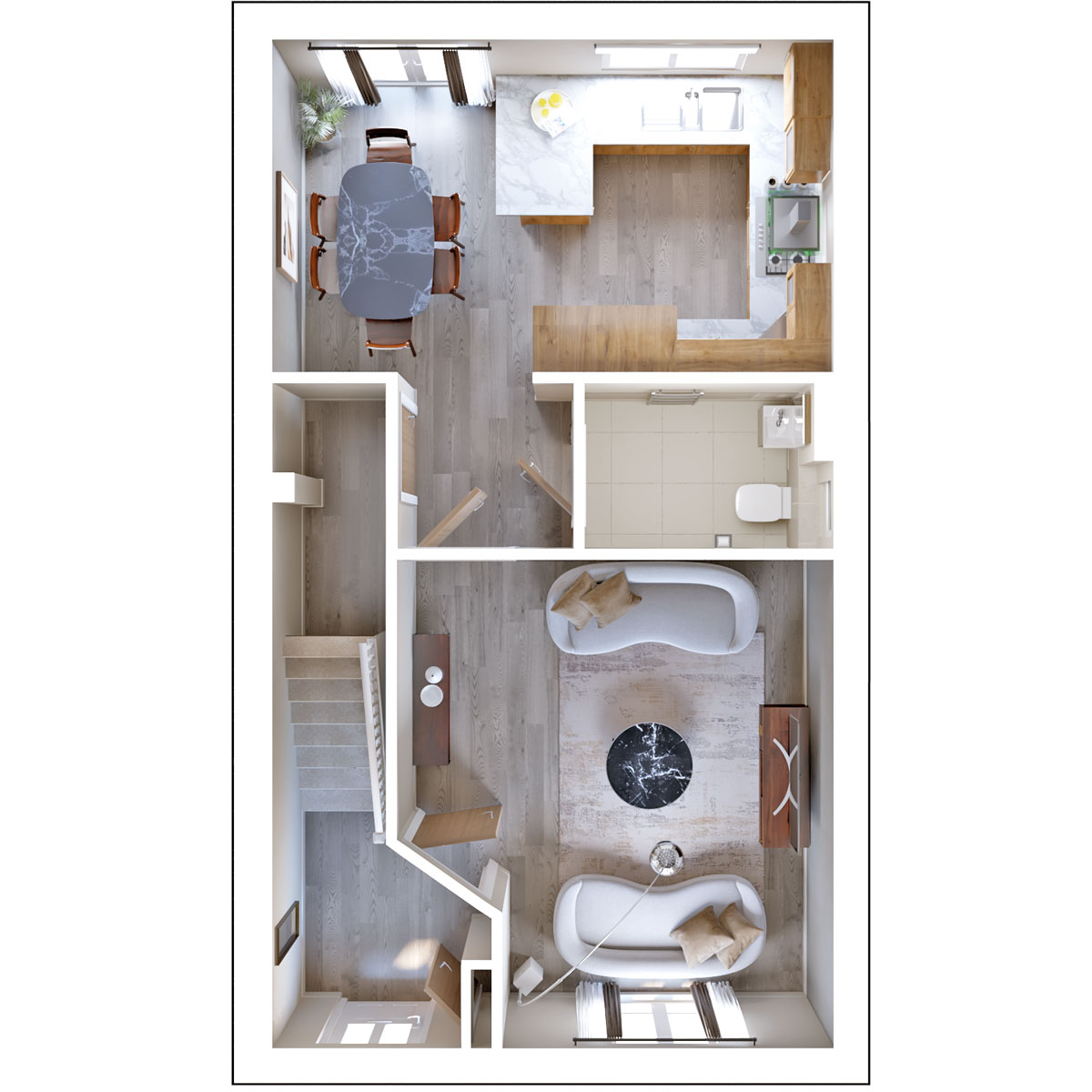 The Elliston - Ground Floor 