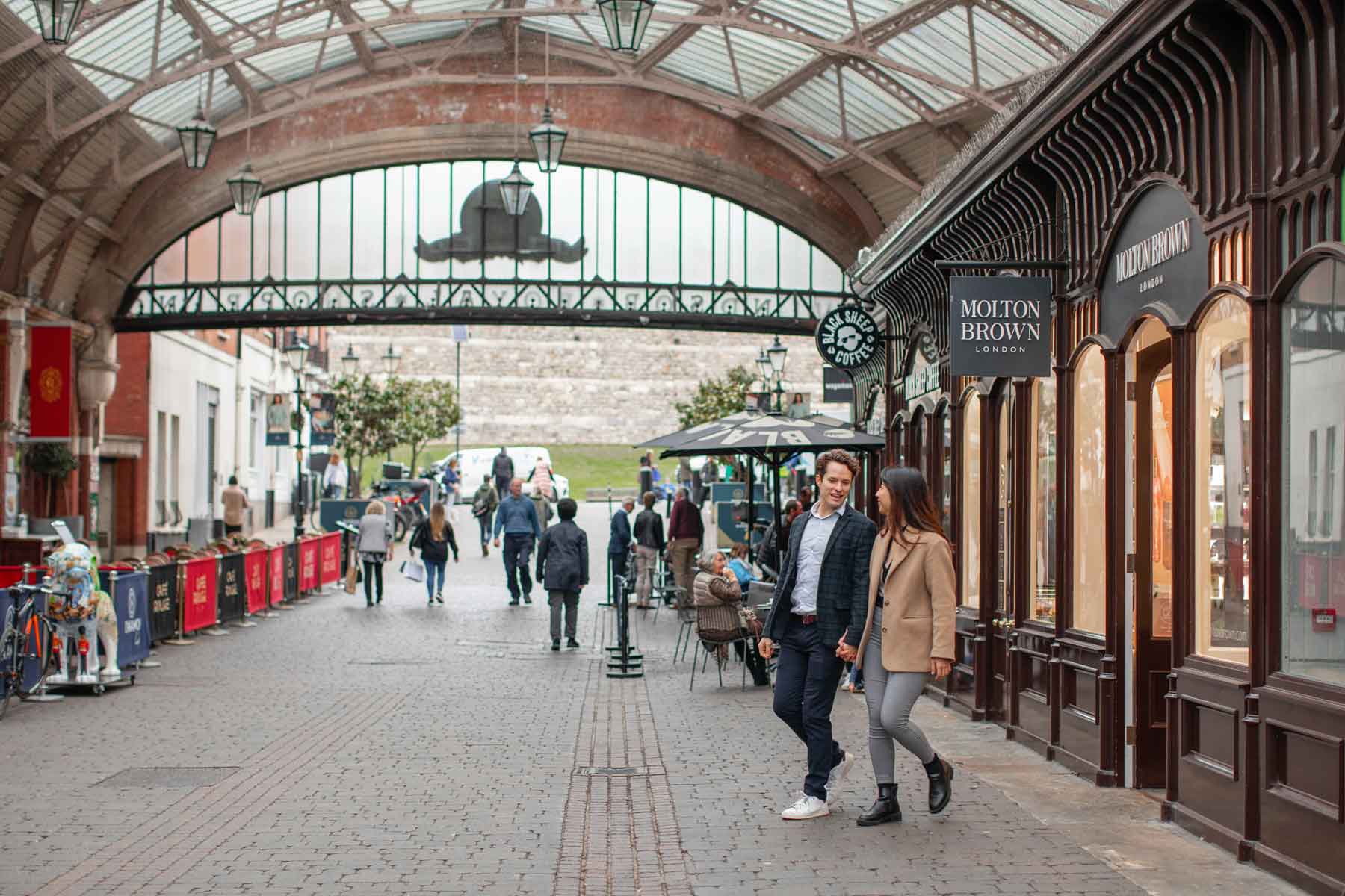With Windsor nearby you'll be spoilt for choice with independent and high street shops
