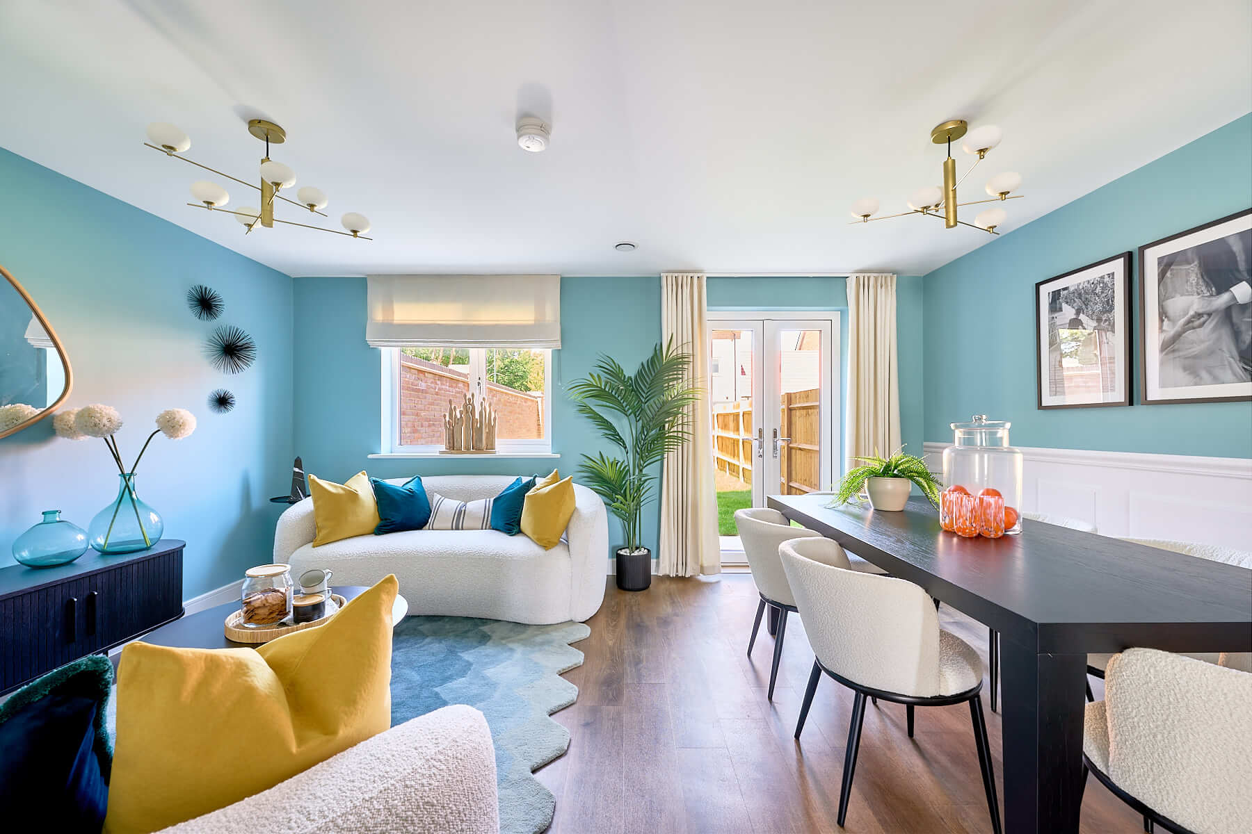 Family and dining area