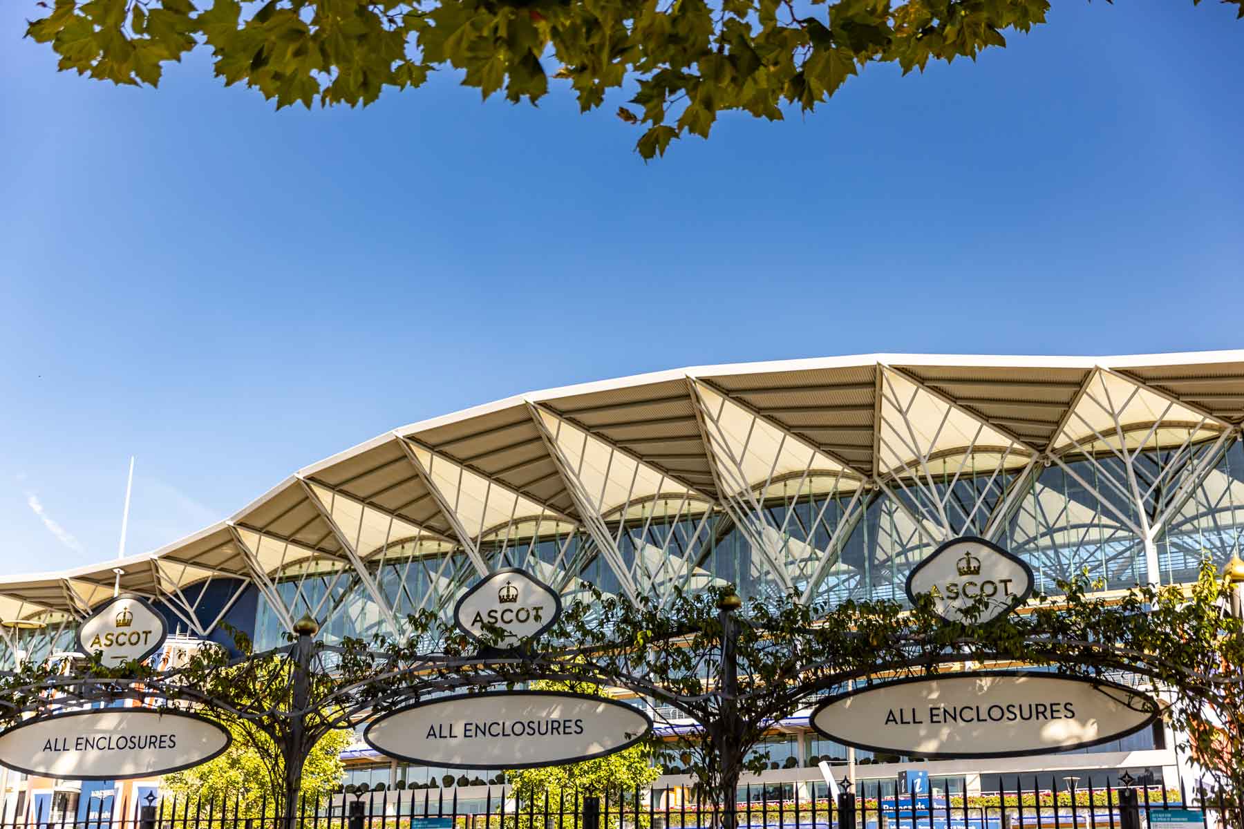The Royal Ascot Racecourse Entrance