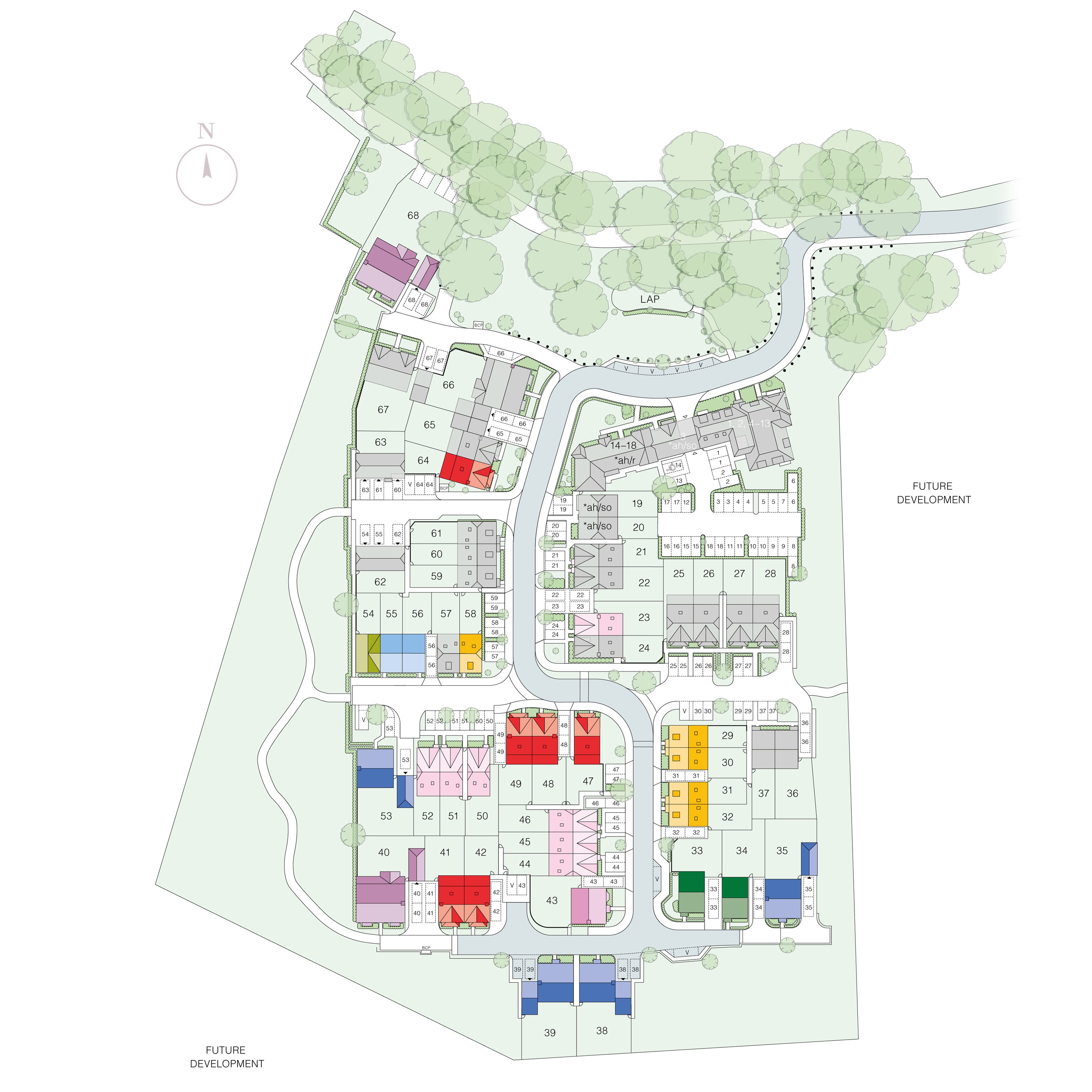 Development plan of The Evergreens