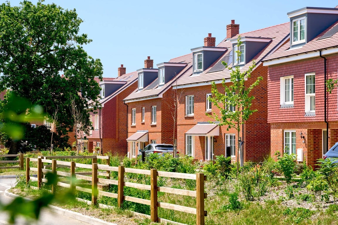 Street scene at Willow Green