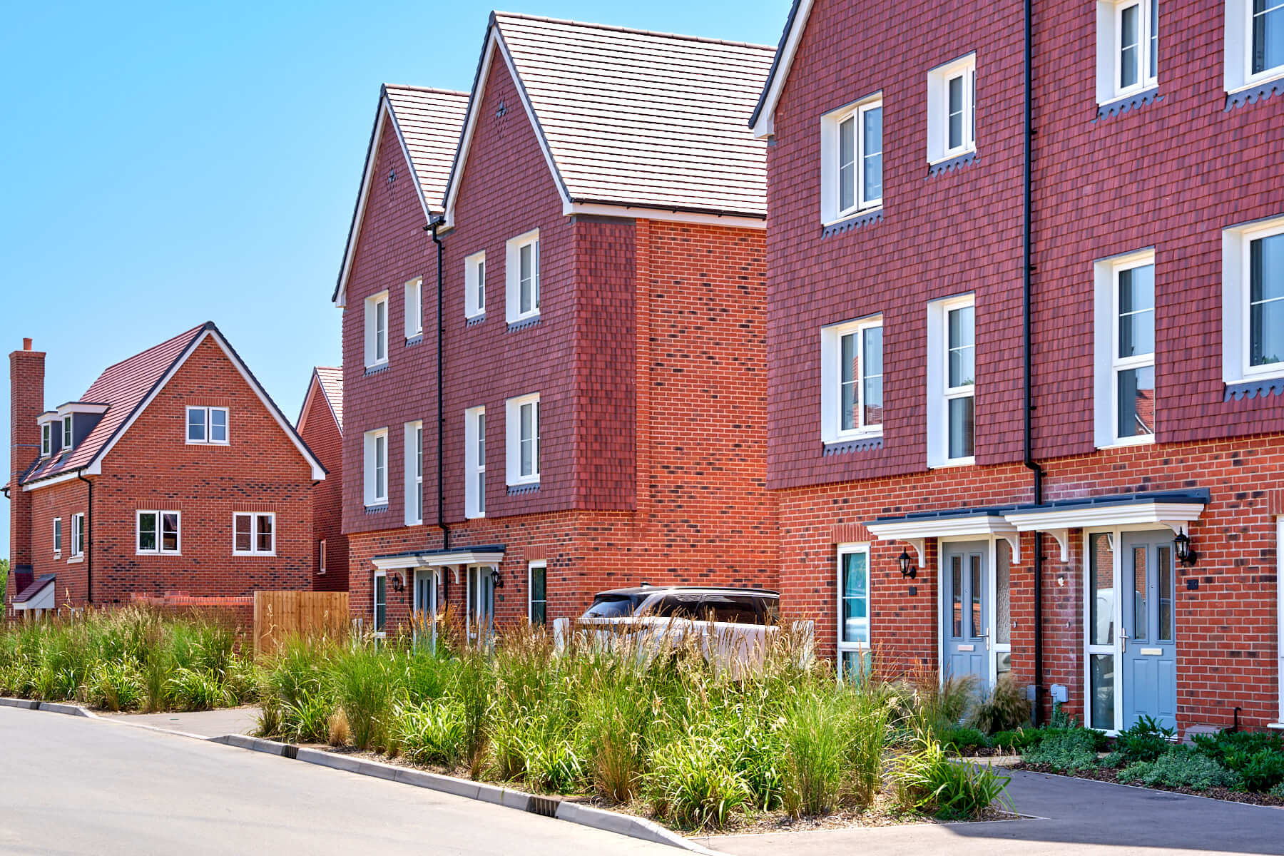 Street scene at Willow Green