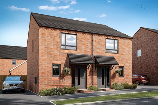 2 bedroom semi-detached