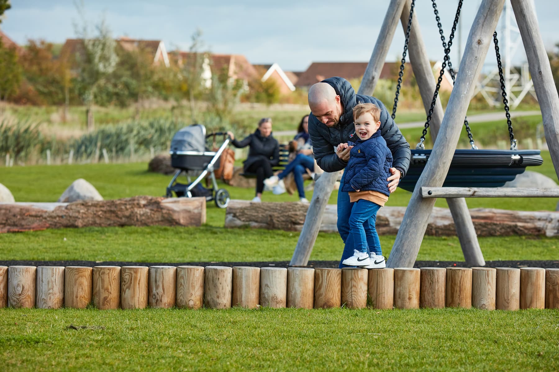New play area at Burleyfields 