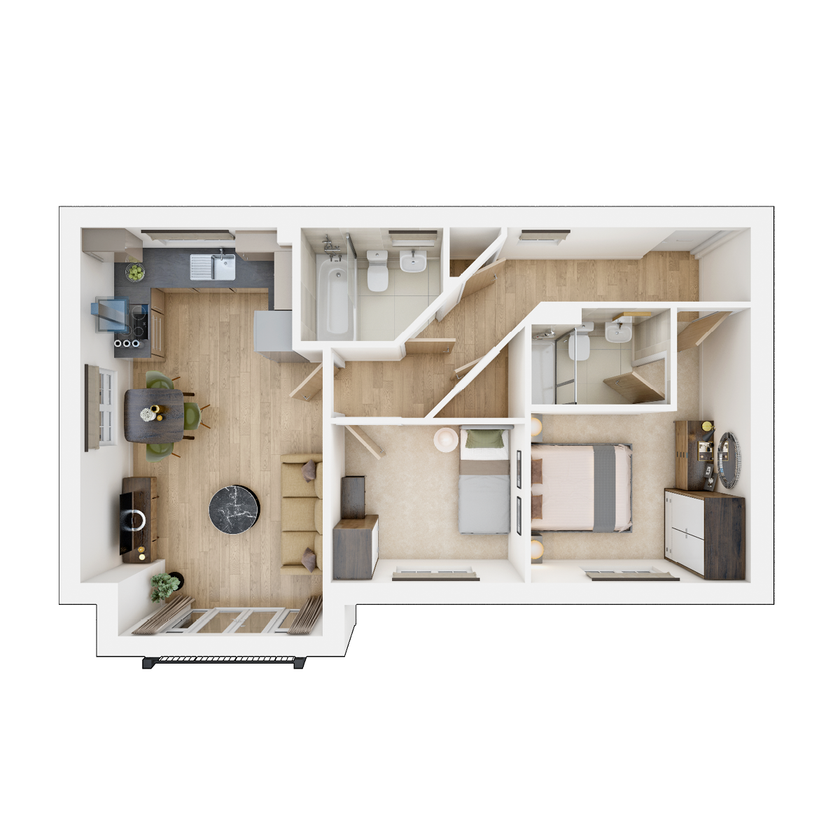Apartment 48 floorplan