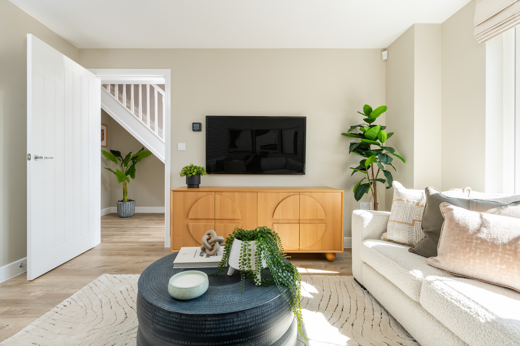 Living room of a 3 bedroom Tetford home