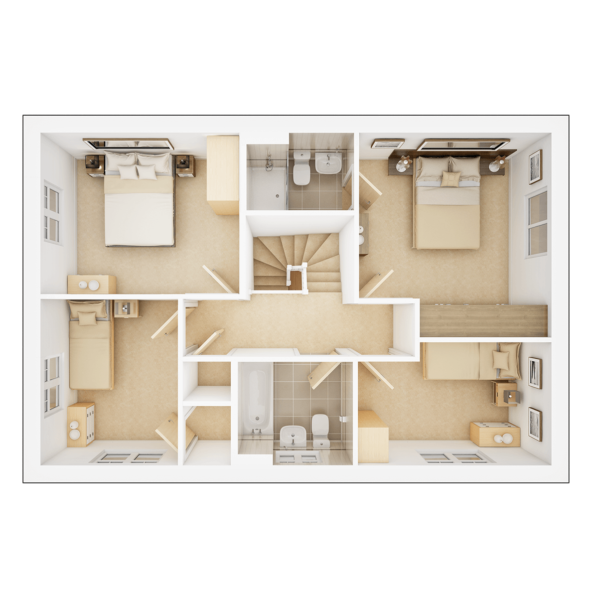Trusdale first floor plan