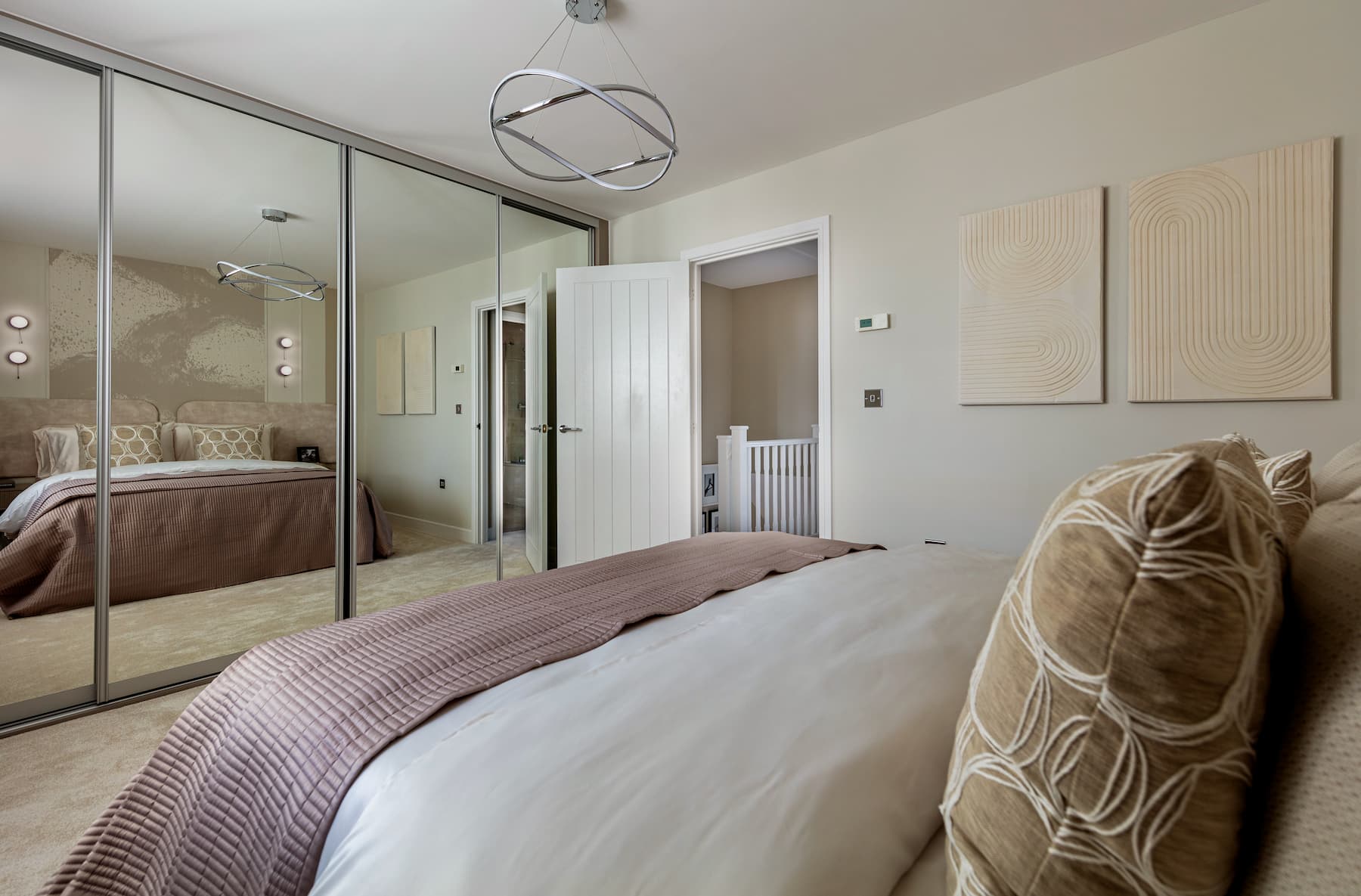 Add fitted wardrobes to maximise your space