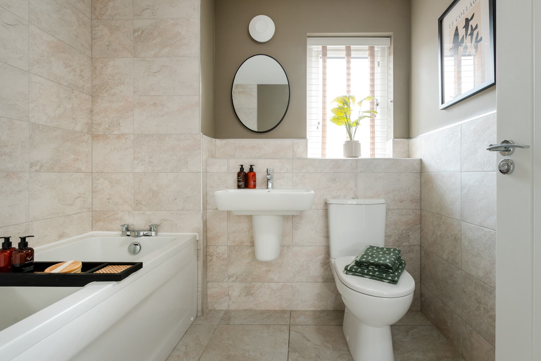 Reserve early to choose from a range of tiling options