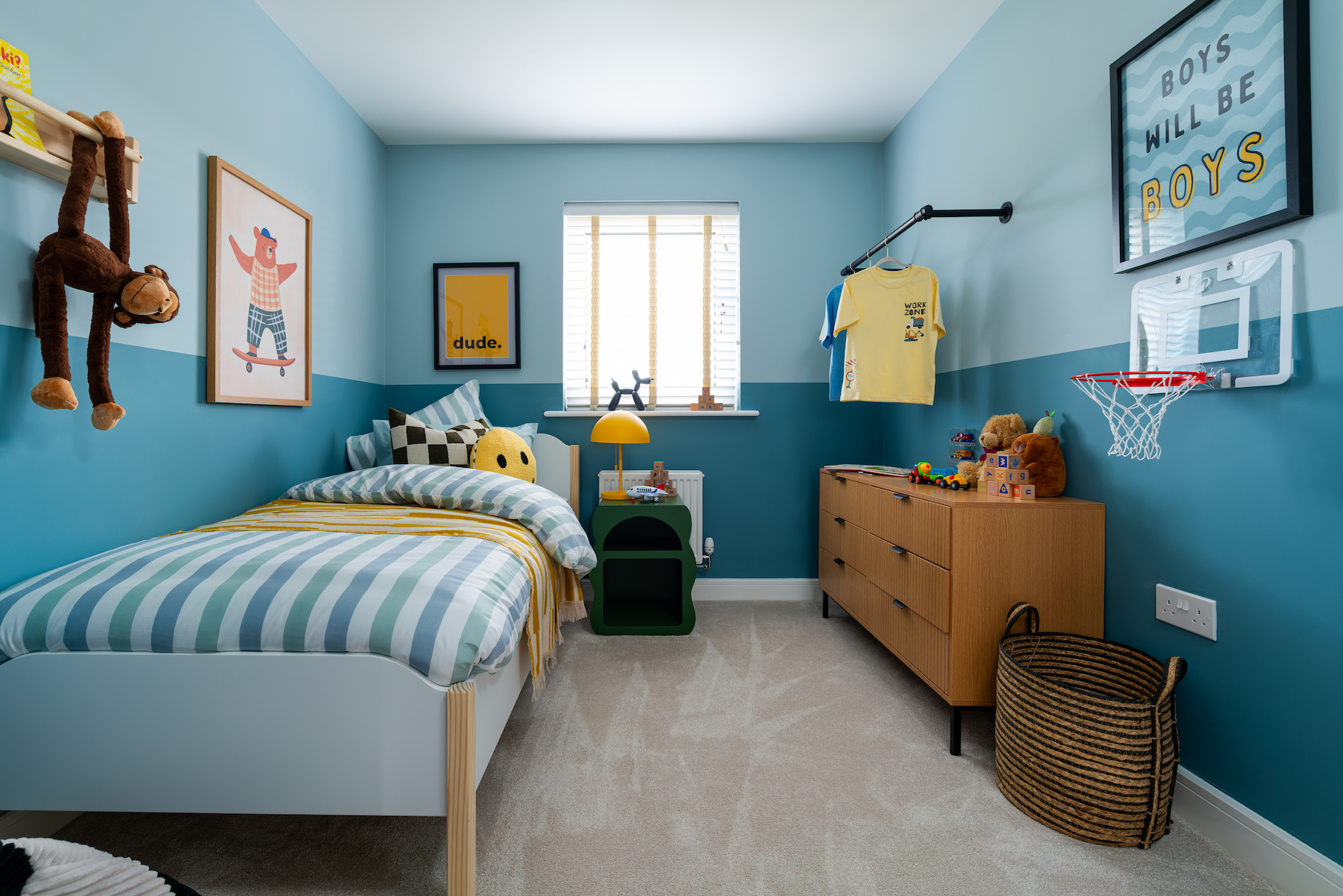 Bedroom 3 could also be used as a home office or dressing room