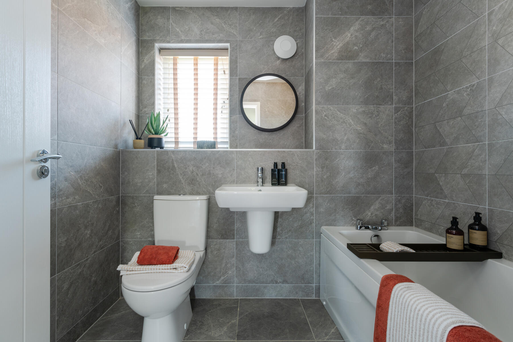 The family bathroom completes the first floor