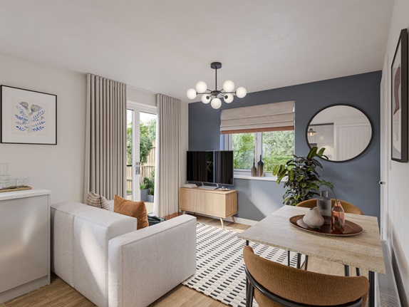 1 bedroom maisonette