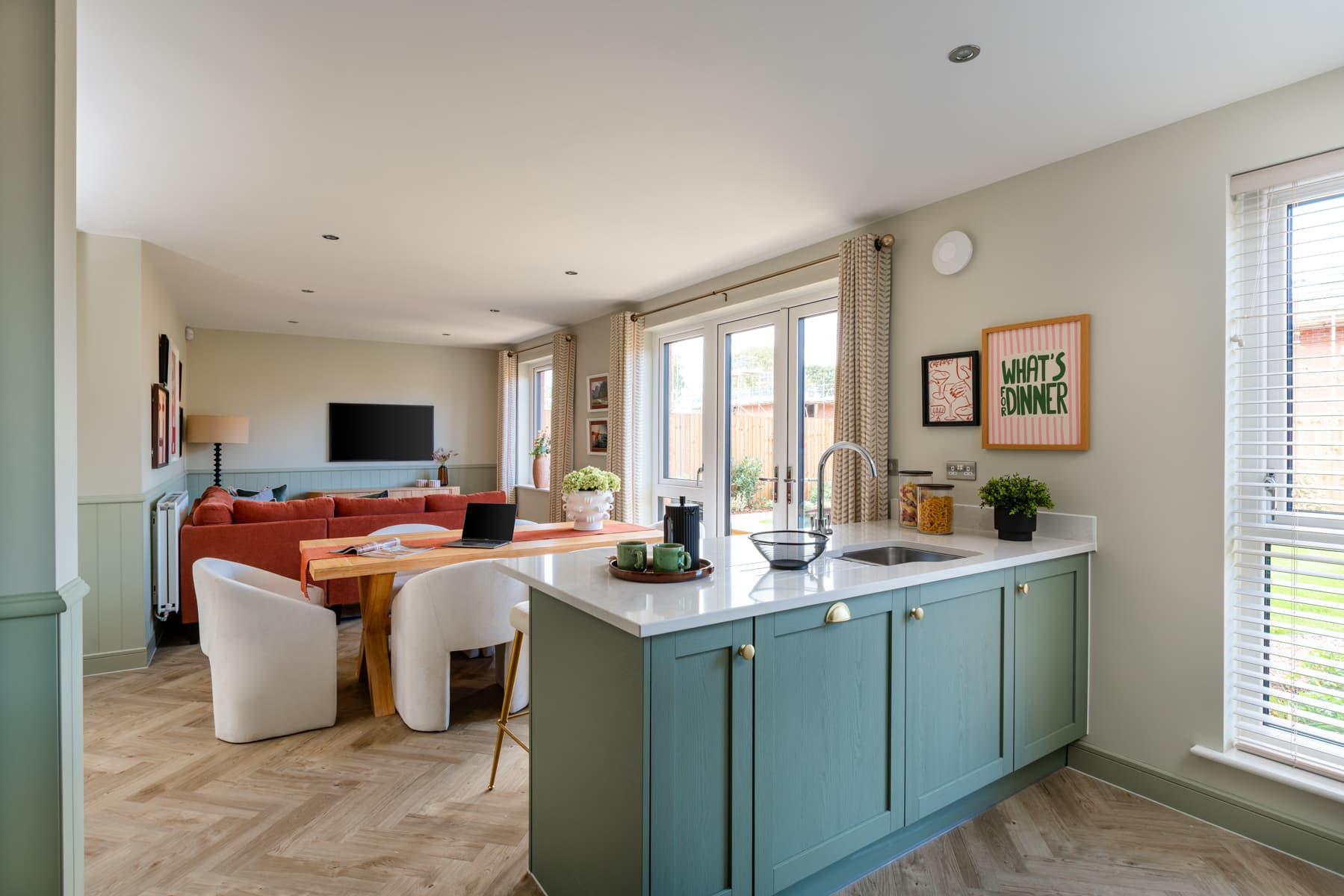 Large open-plan living
