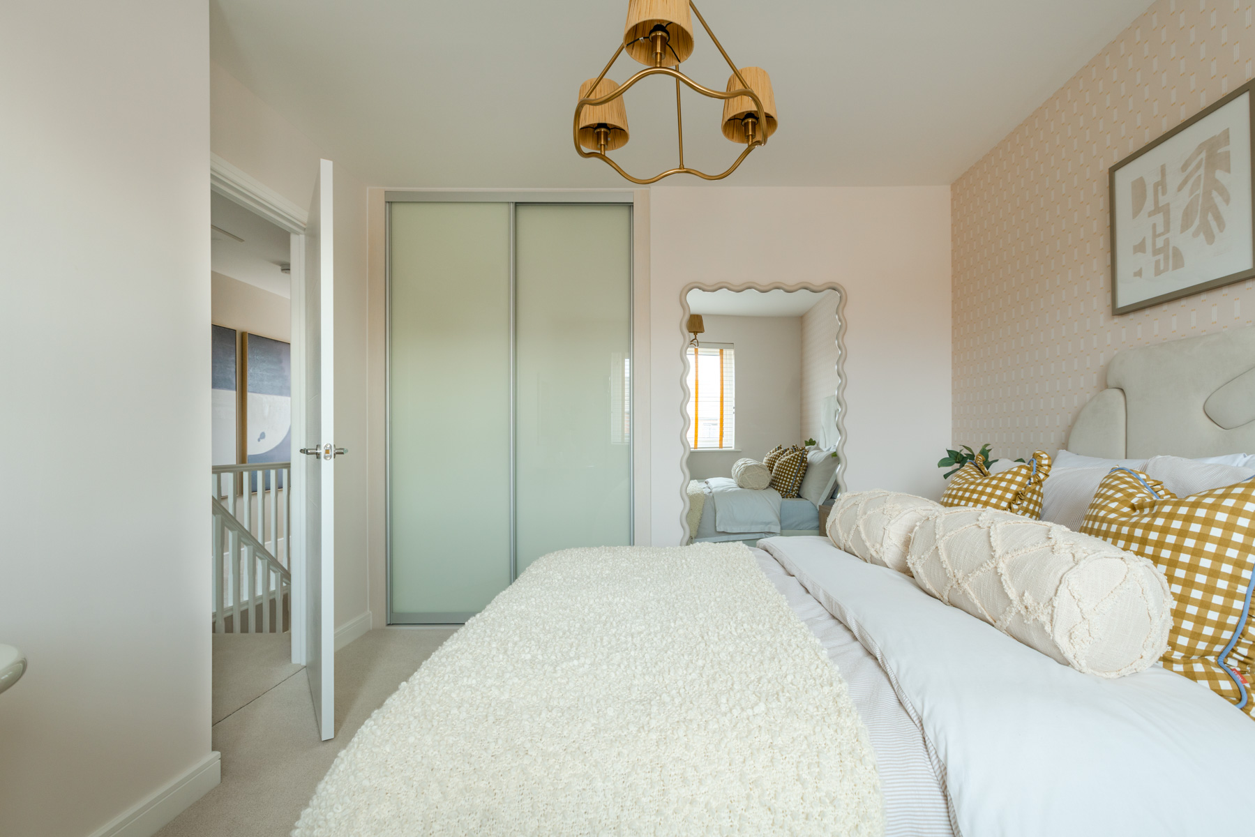 Generous double bedroom offering flexible living space