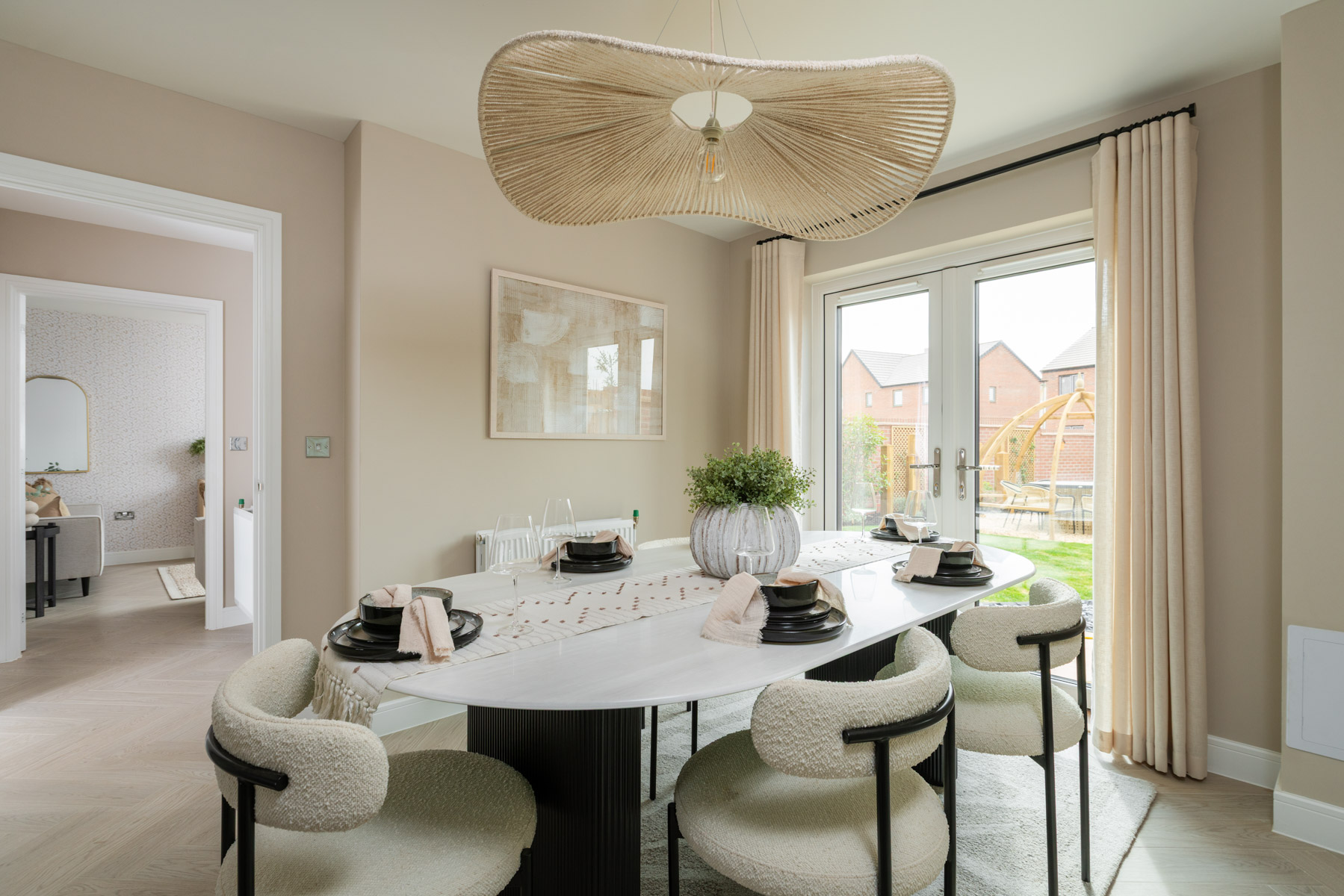 Dedicated dining space perfect for everyday meals and entertaining