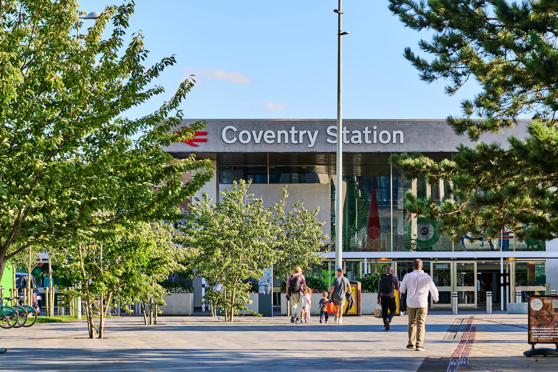 with excellent transport links