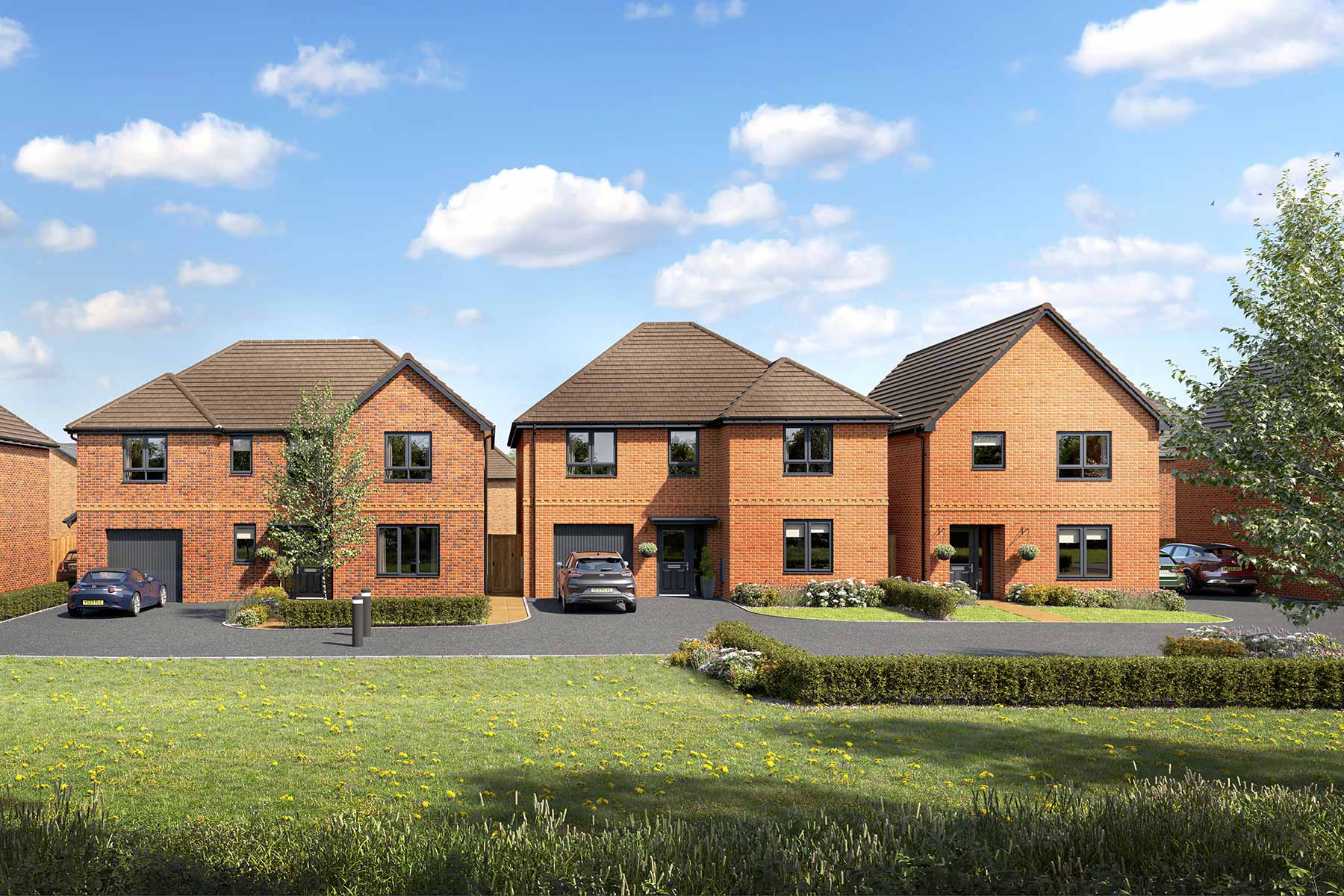 A collection of 2, 3, 4 and 5 bedroom homes