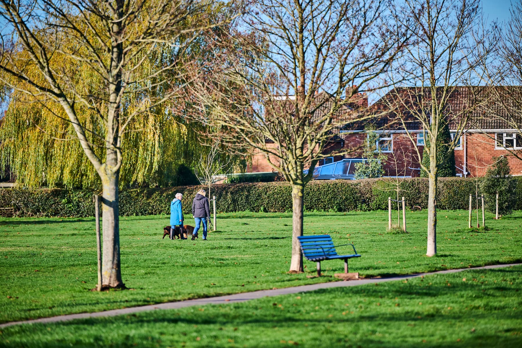 Enjoy nearby open space