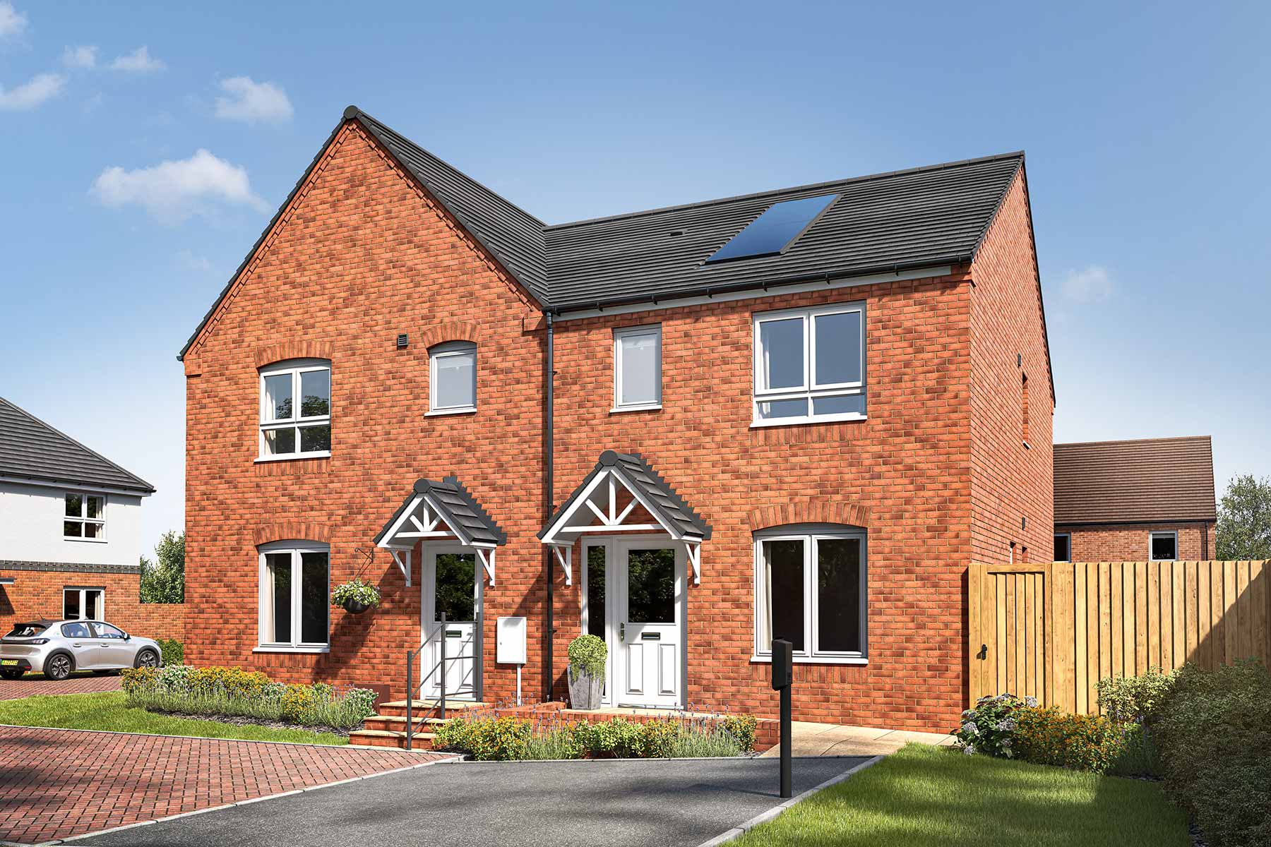 Artists impression of The Brambleford