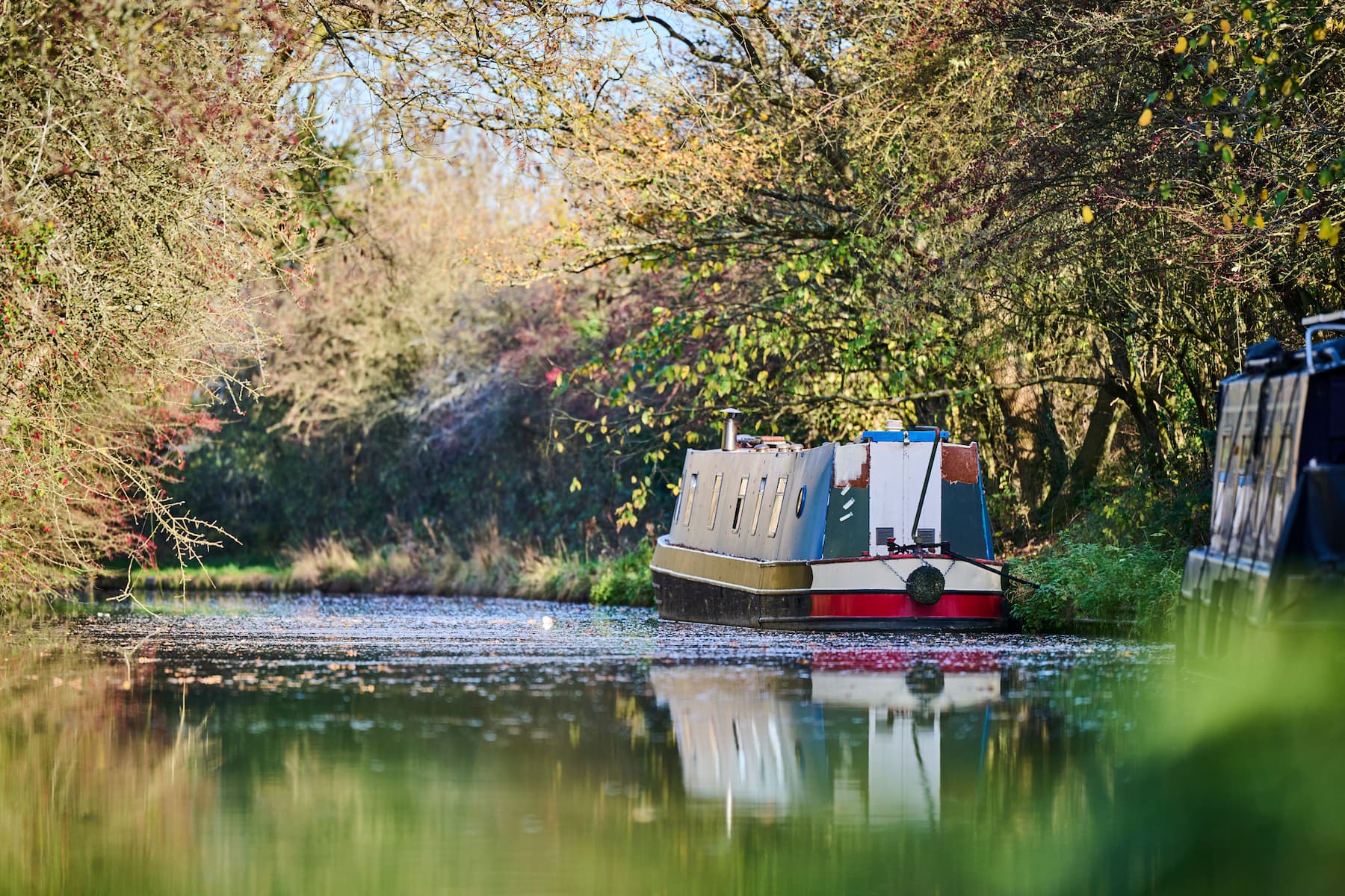 Enjoy countryside walks along the canal