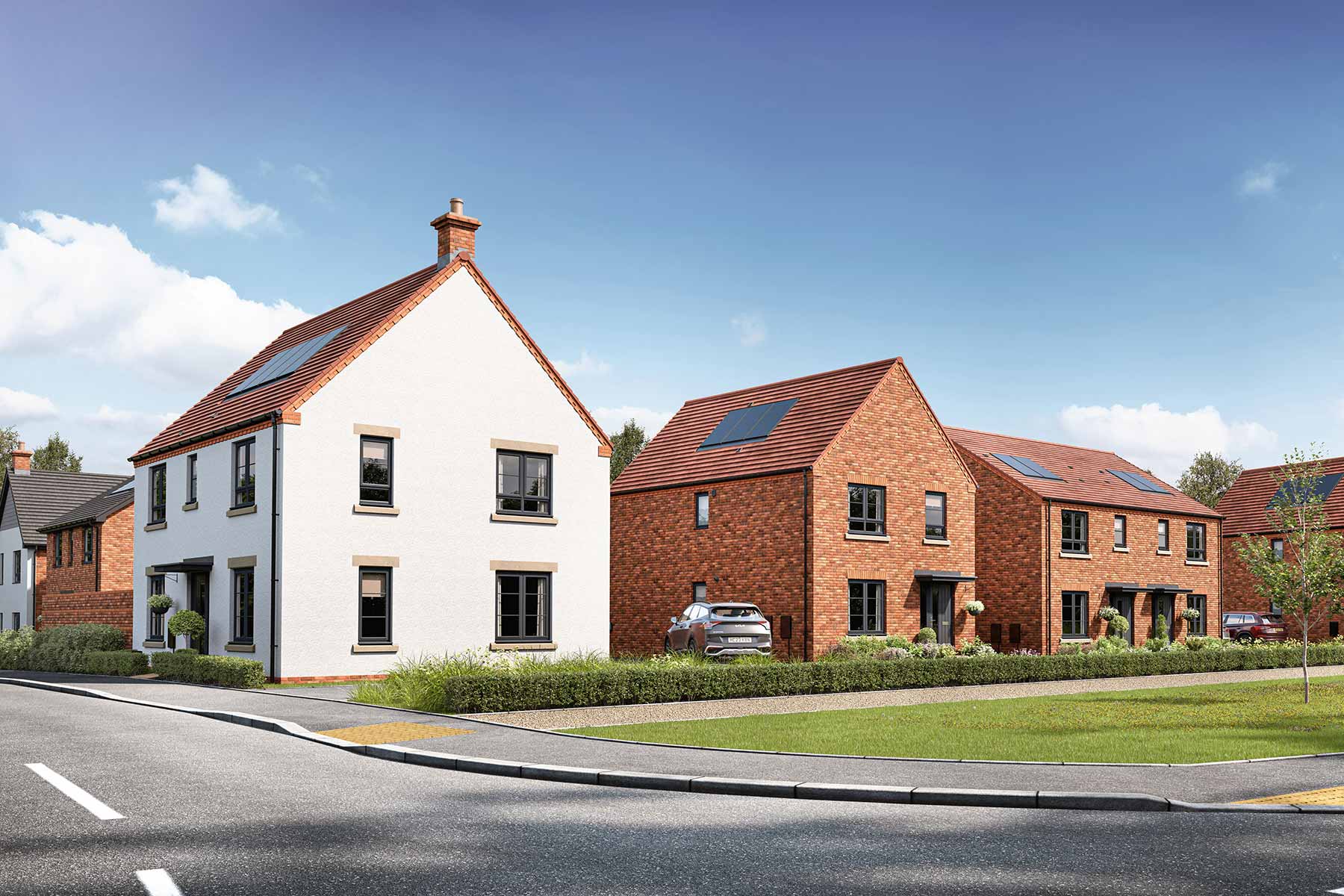 A collection of 2, 3 & 4 bedroom homes