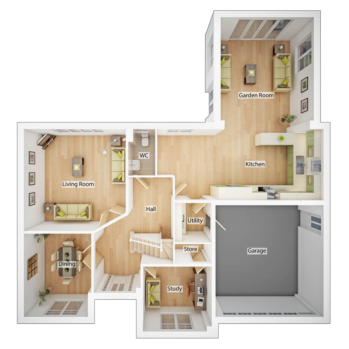 Taylor Wimpey The Buchanan Ground Floor